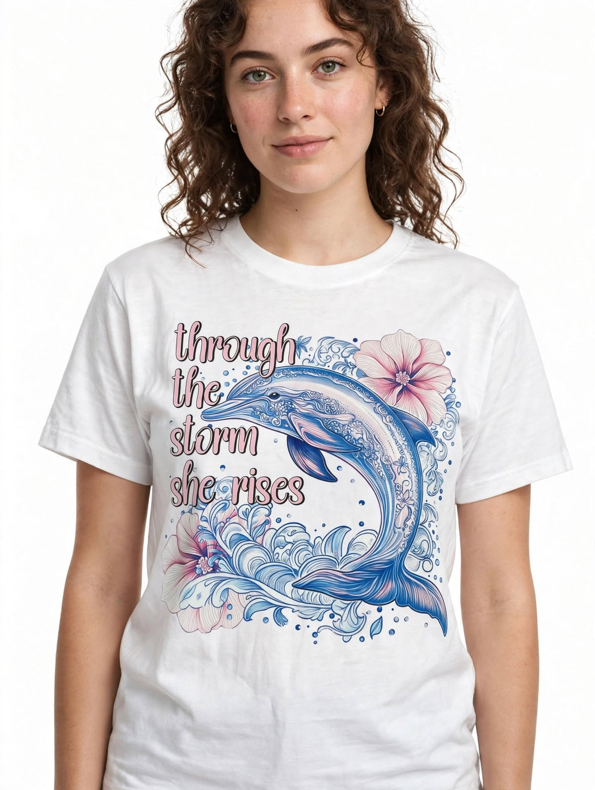 The Storm She Rises-Dtf T-shirt Design