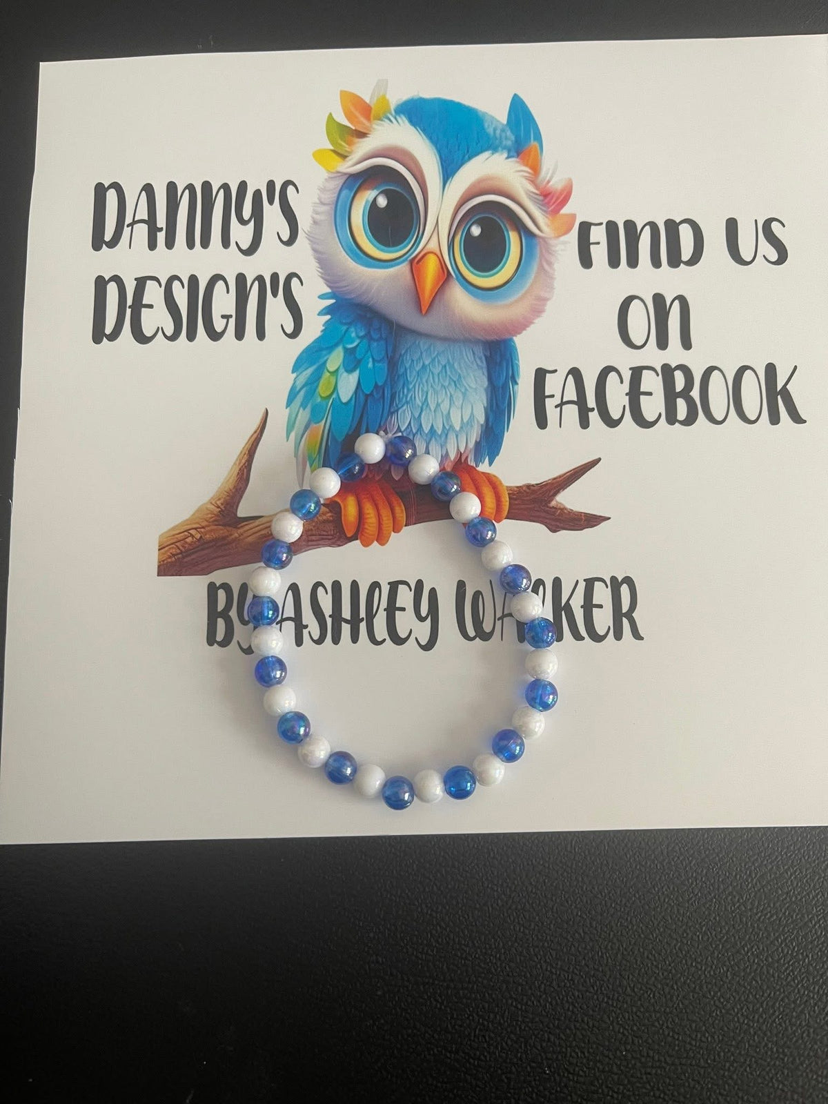 #112 Blue & White~~Bracelet