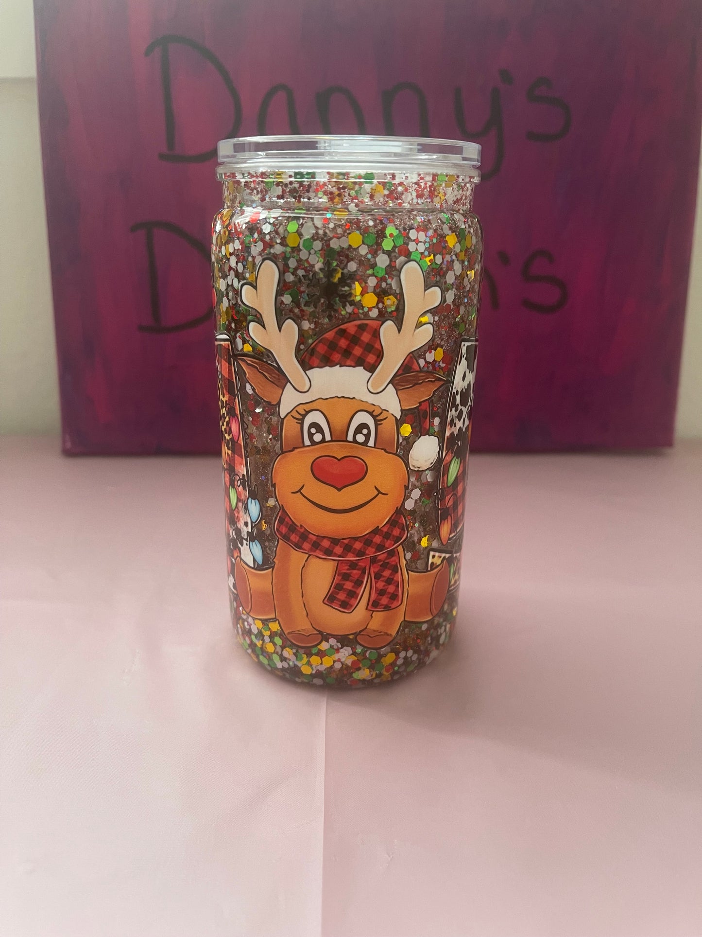 Joy - 16oz Snow Globe Cup