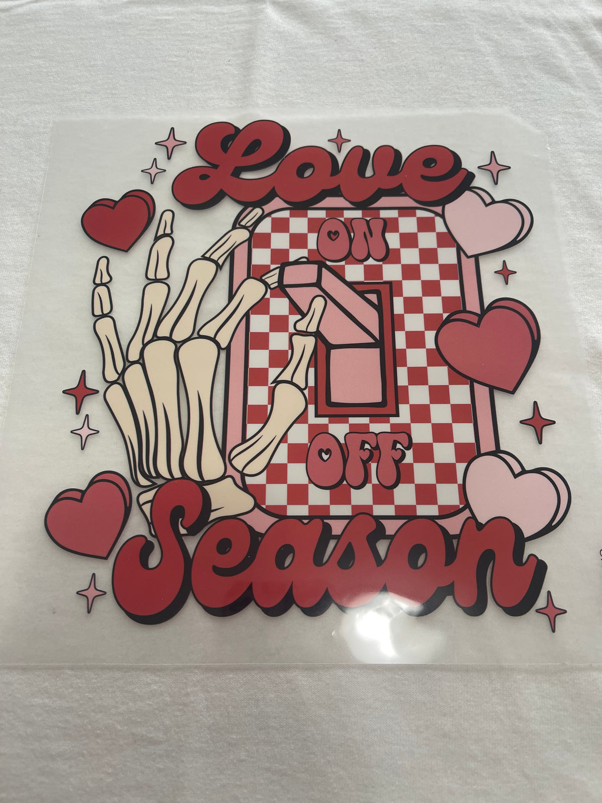 Love Season Valentines-Dtf T-shirt Design