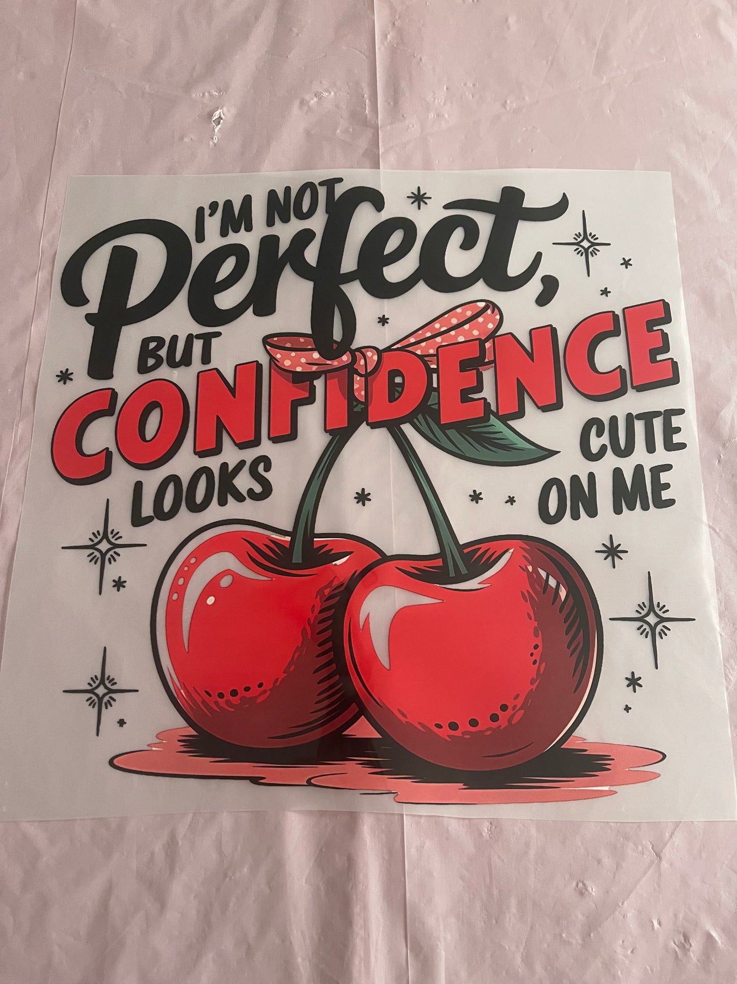 I’m Not Perfect-Dtf T-shirt Design