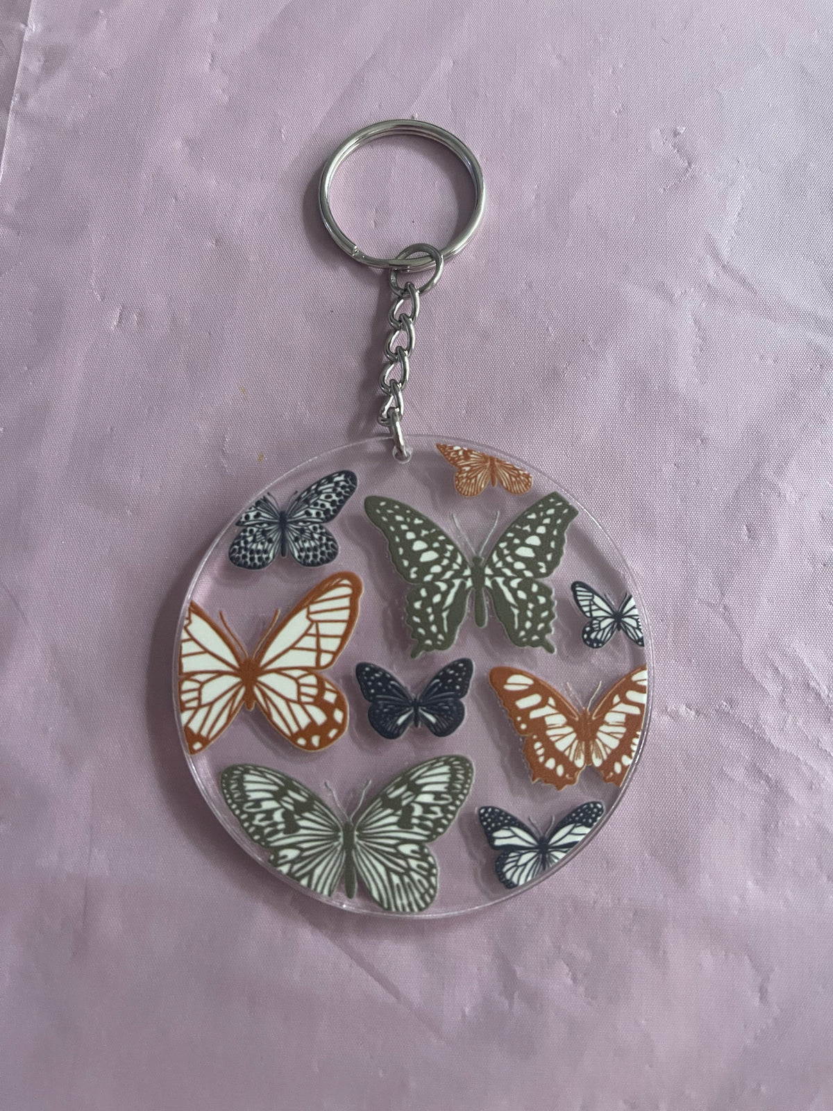 #63 Butterfly Babe~~Keychain