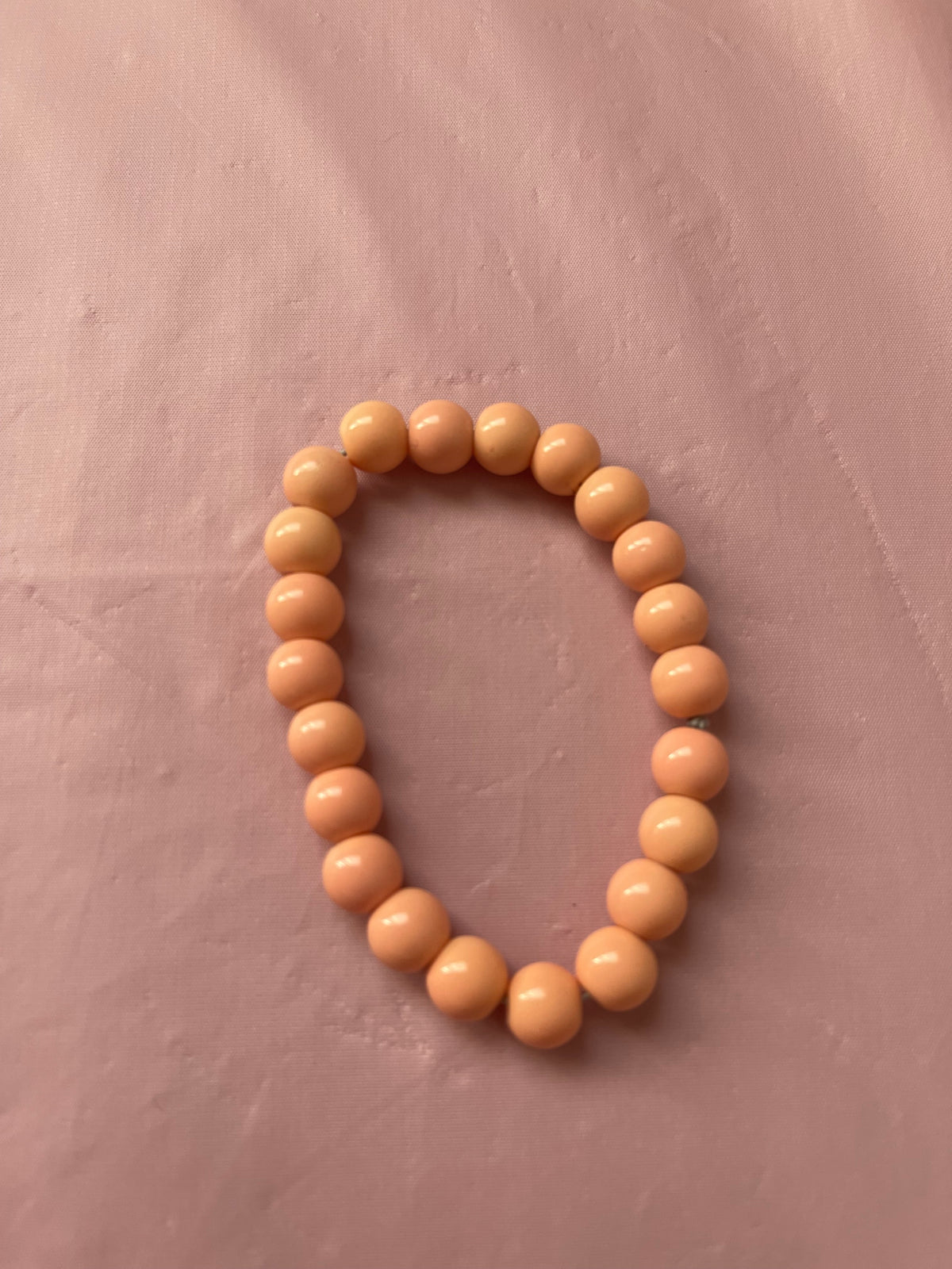 #177 Peachy Peach~~Bracelet