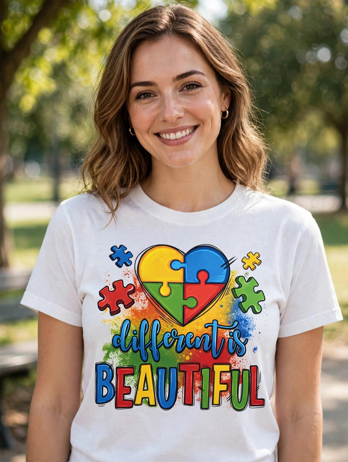 Different Is Beautiful-Dtf T-shirt Design