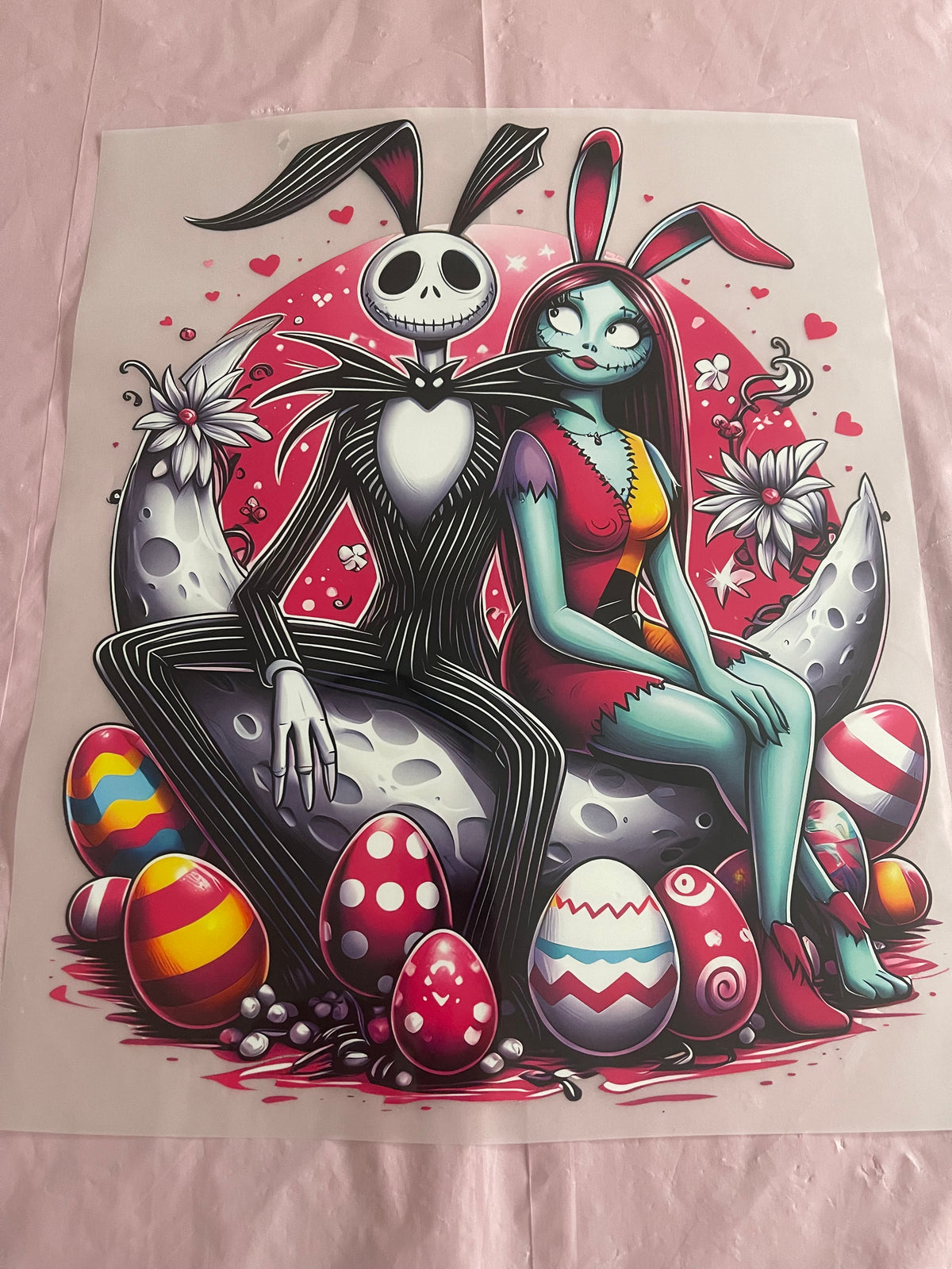 Skelly Easter-Dtf T-shirt Design