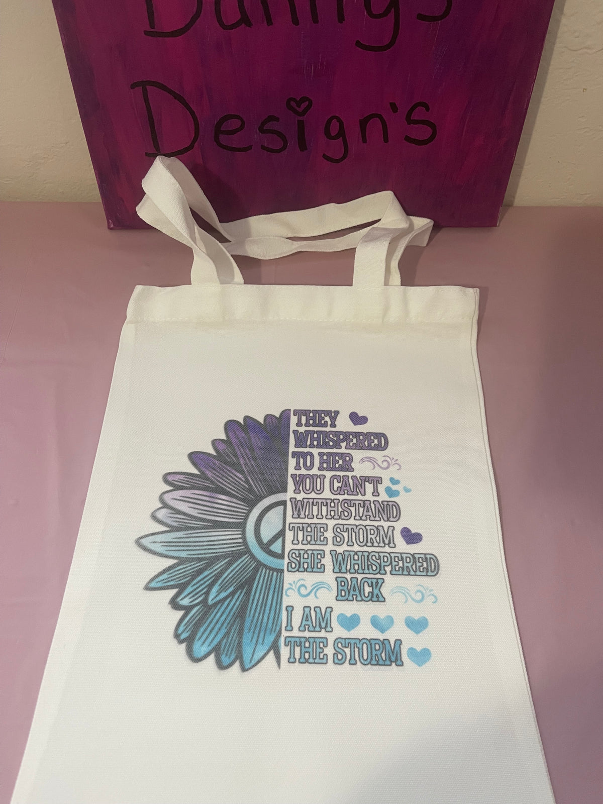 I am the Storm~~Tote bag