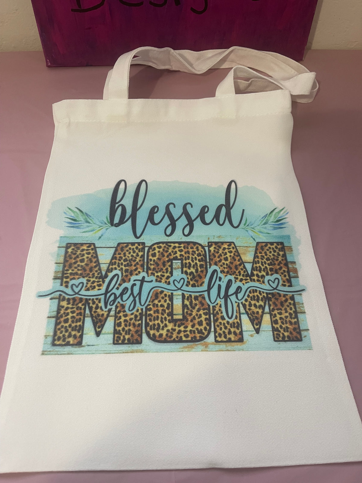 Blessed Mom Best Life~~Tote bag