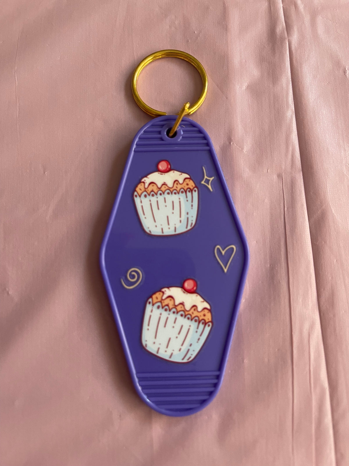#77 Muffin Cakes~~Keychain