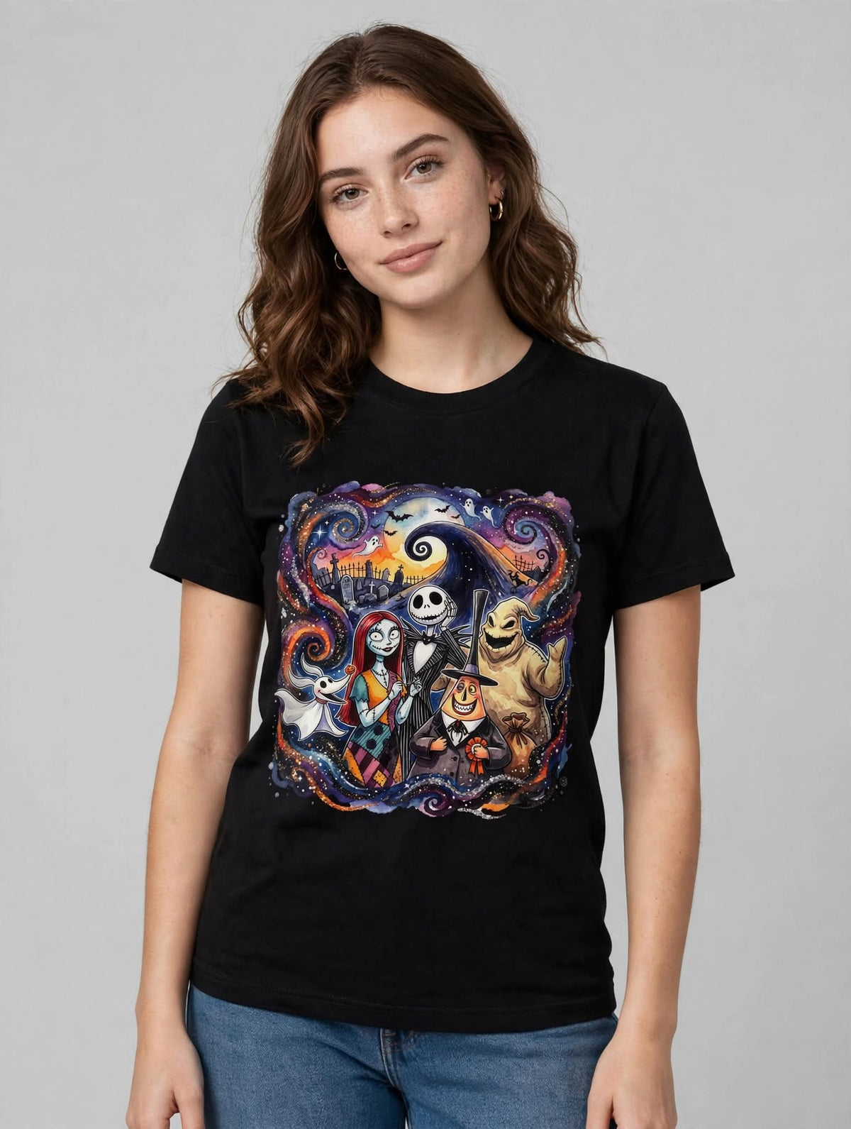 Nightmare Swirl- DTF T-shirt Design