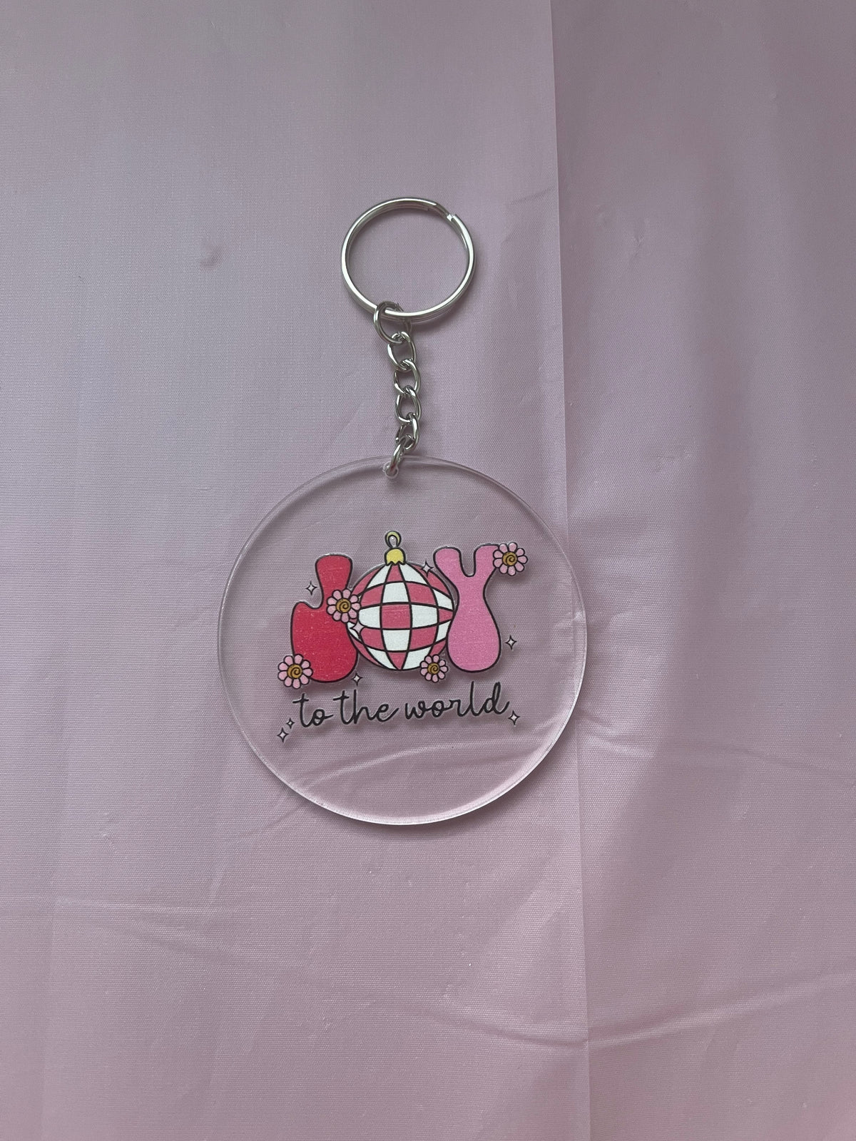 #36 Joy to the World~~Keychain