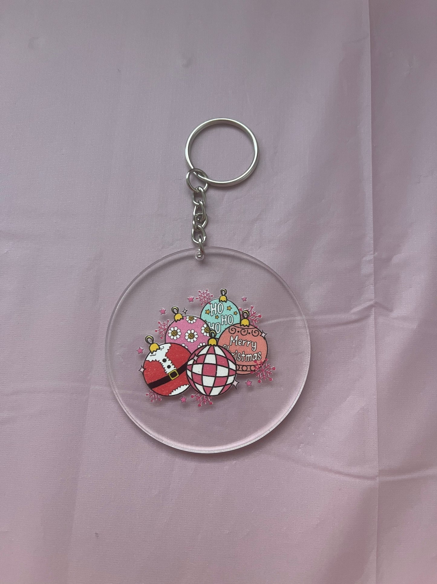 #08 Ho Ho Ho Merry Christmas~~Keychain