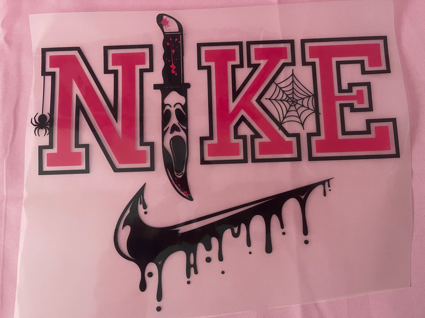 Pink Halloween- DTF T-shirt Design