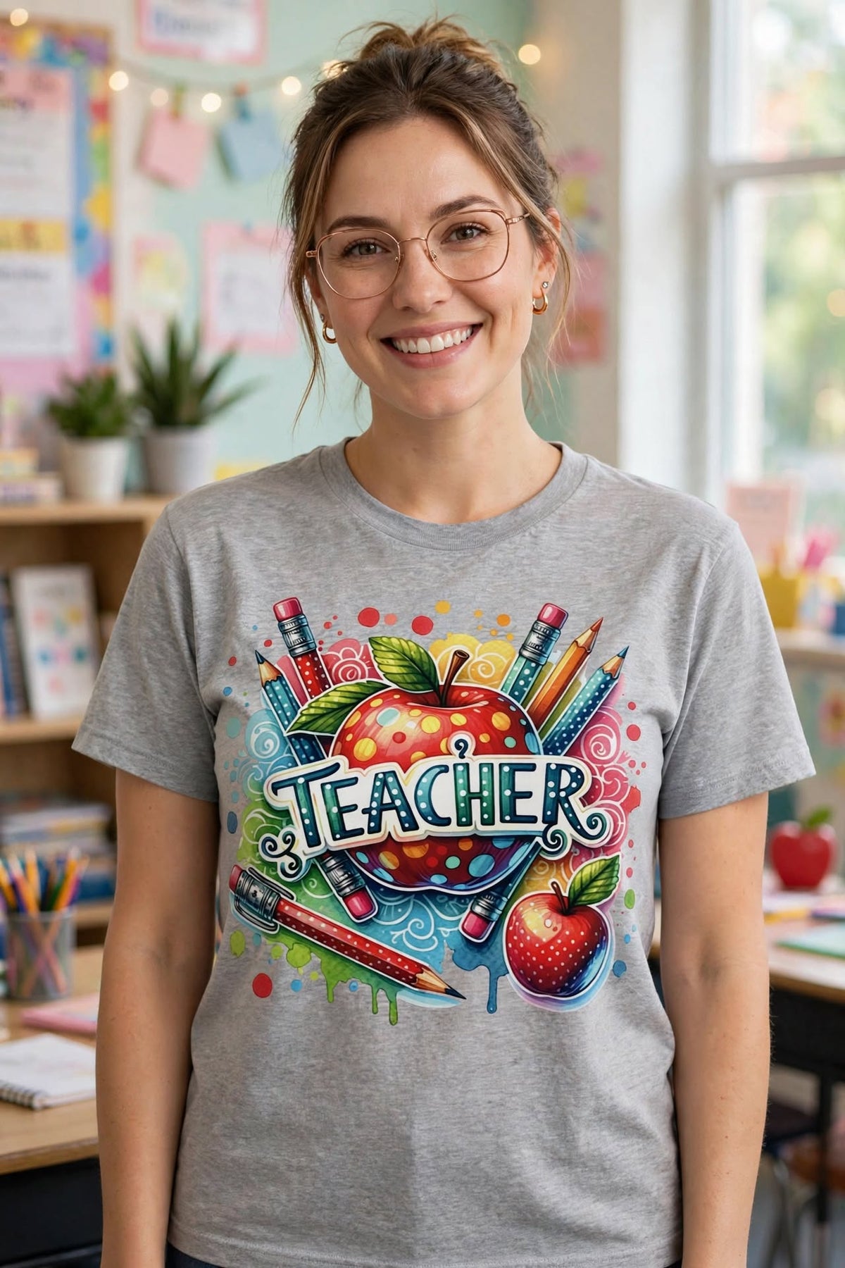 Teacher-Dtf T-shirt Design
