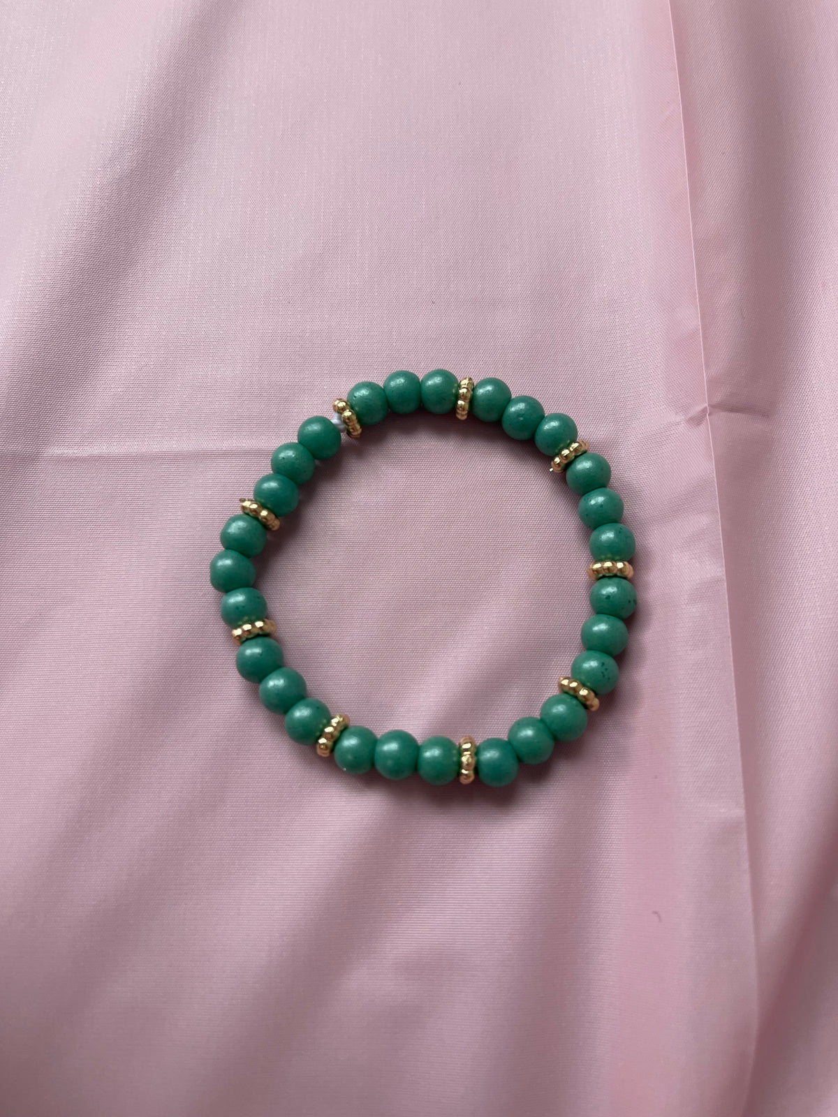 #116 Green & Gold~~Bracelet