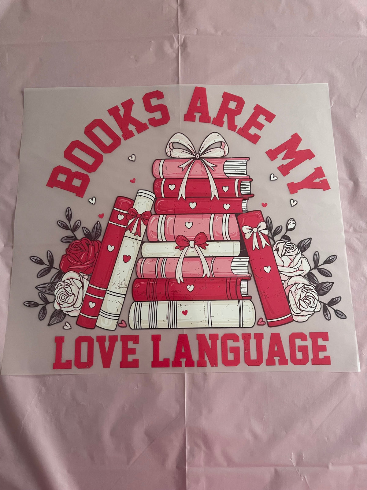 Love Language-Dtf T-shirt Design