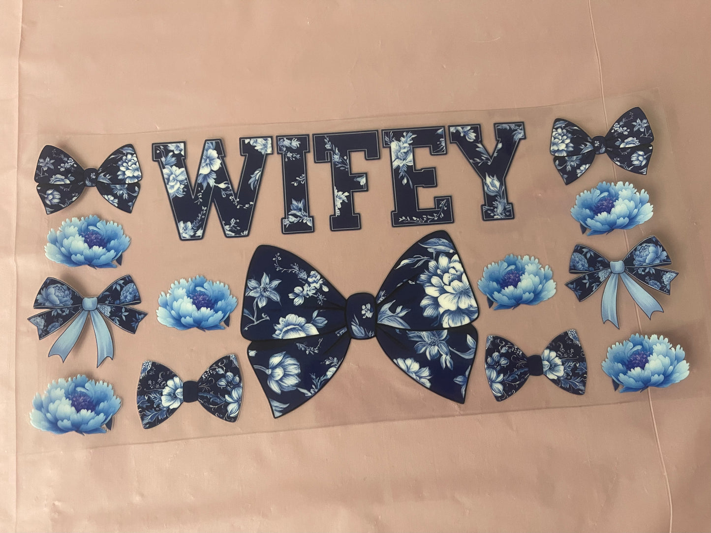 #113 Wifey~~UV DTF CUP WRAP