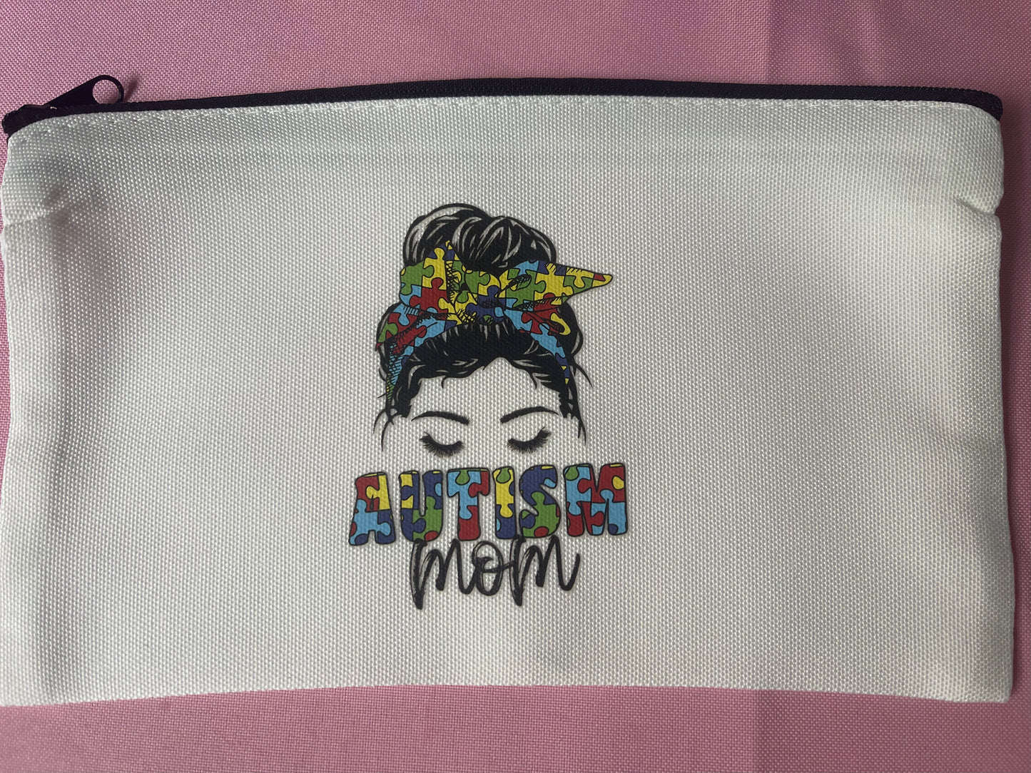 Autism Mom~~Pouch Bag