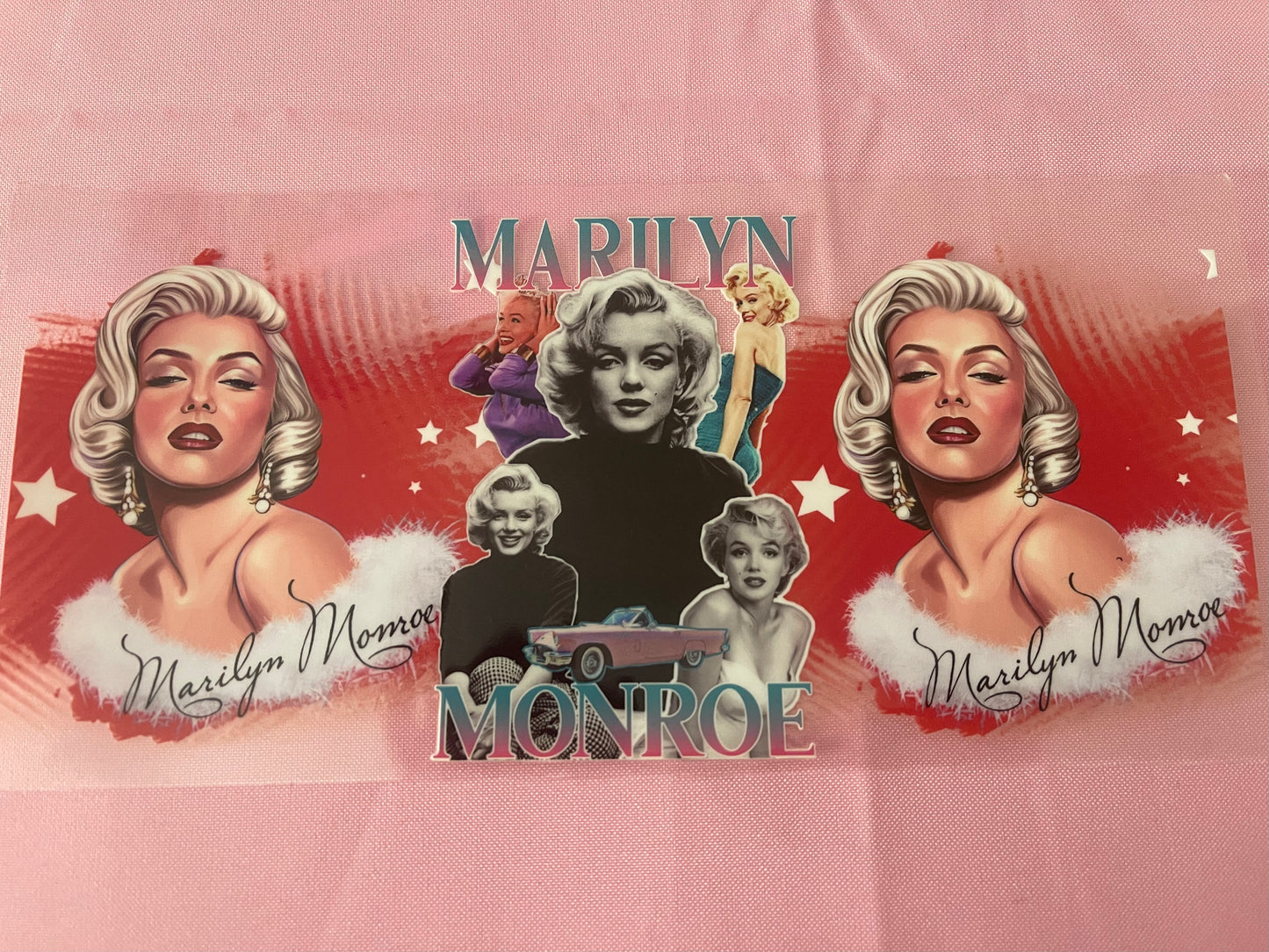#143 Marilyn Monroe~~Uv DTF Cup Wrap