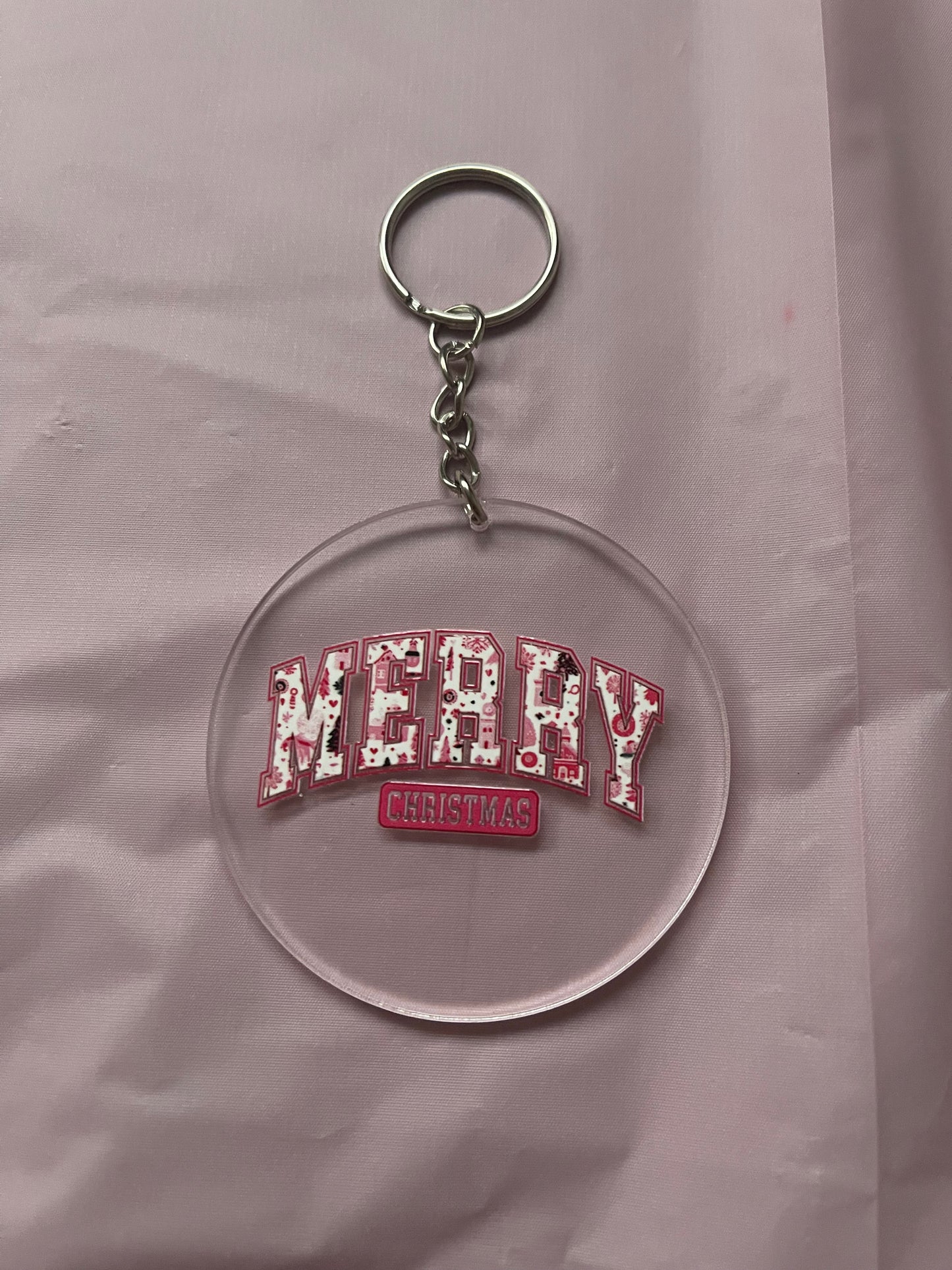 #32 Merry Christmas~~Keychain