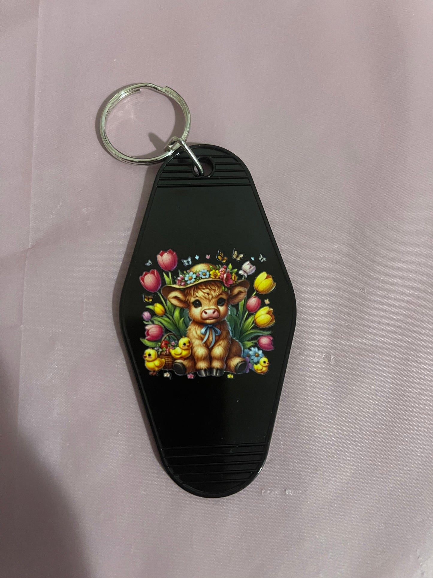 #90 Cow & Ducks~~keychain