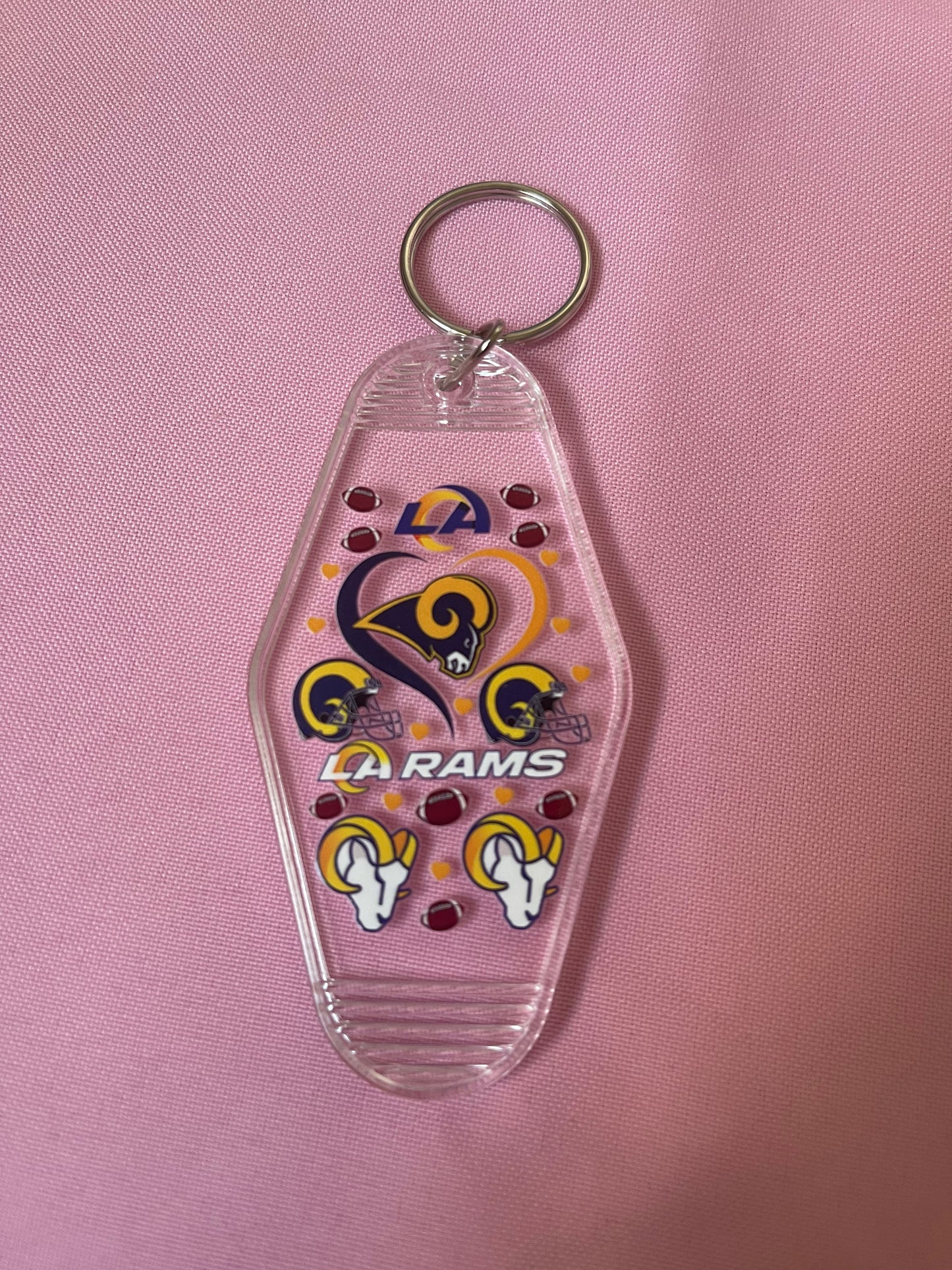 #154 La Rams~~Keychain