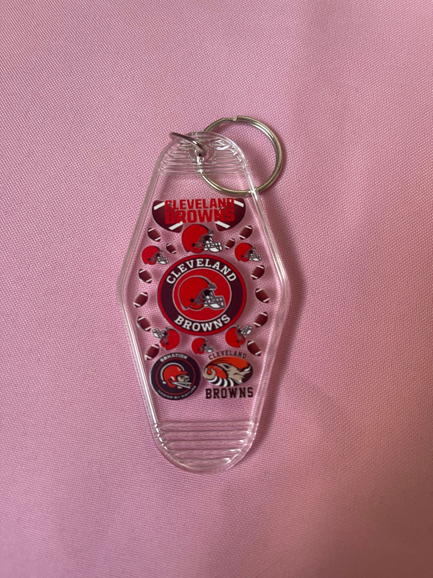 #155 Cleveland~~Keychain