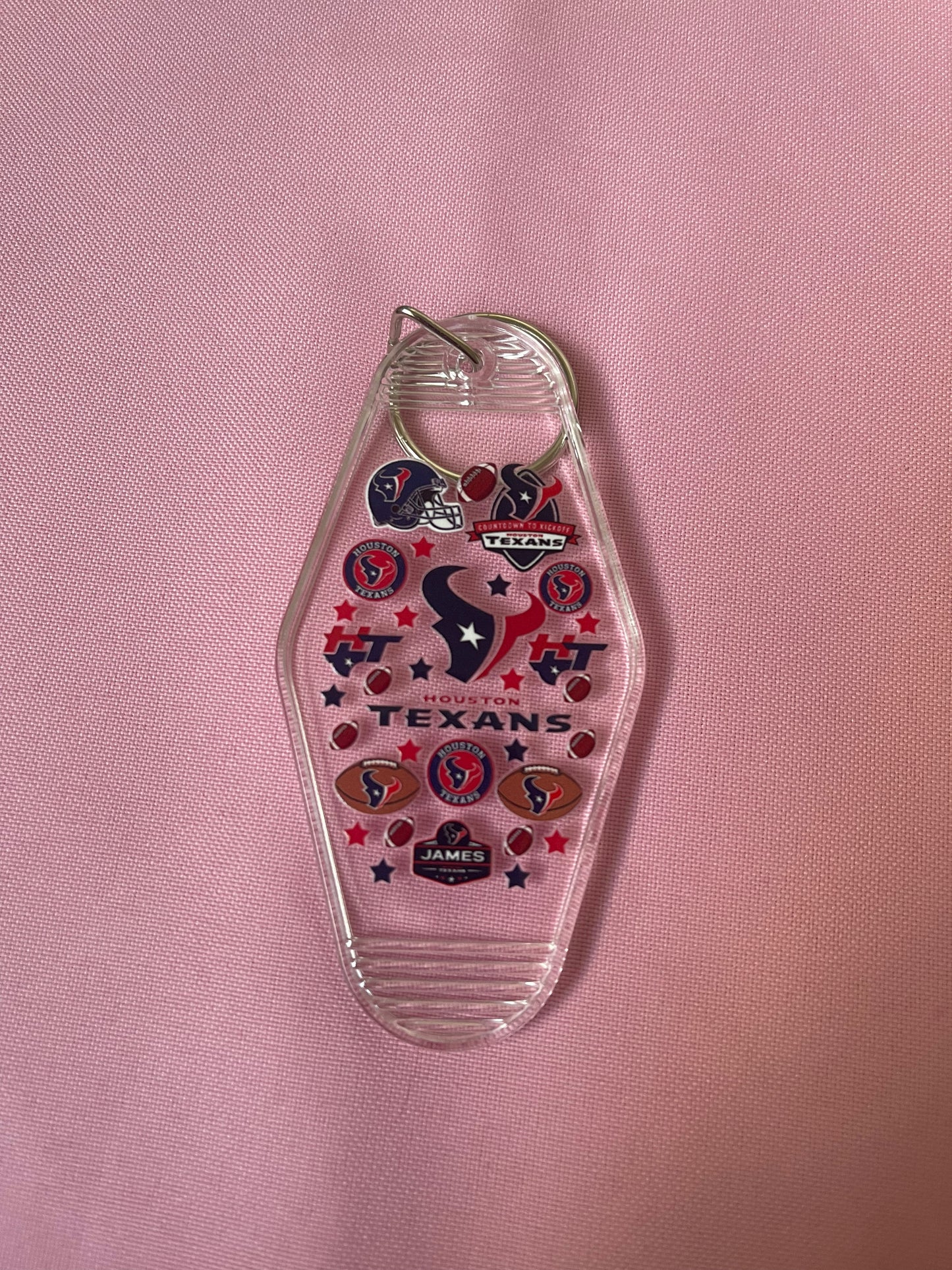 #158 Houston~~Keychain