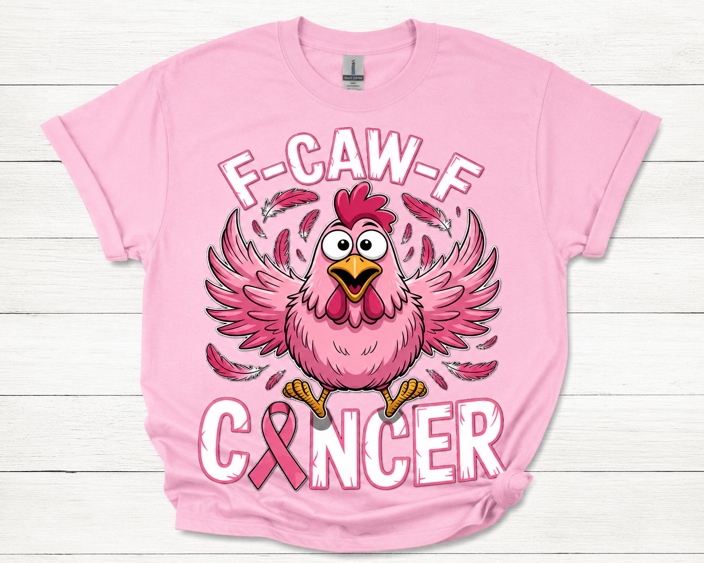 F-Caw-F Cancer- DTF T-shirt Design