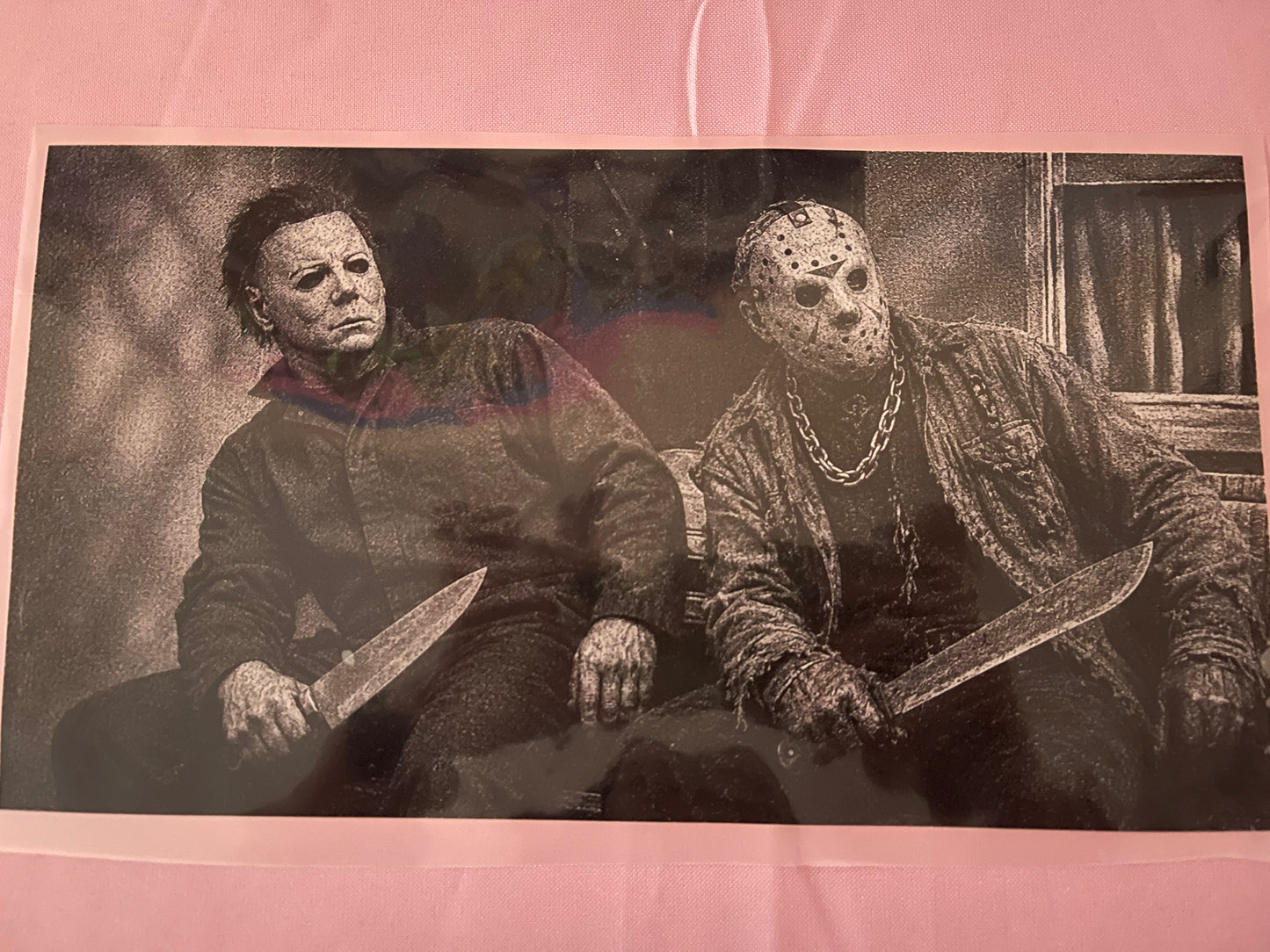 Horror Buddies-DTF Tshirt Design