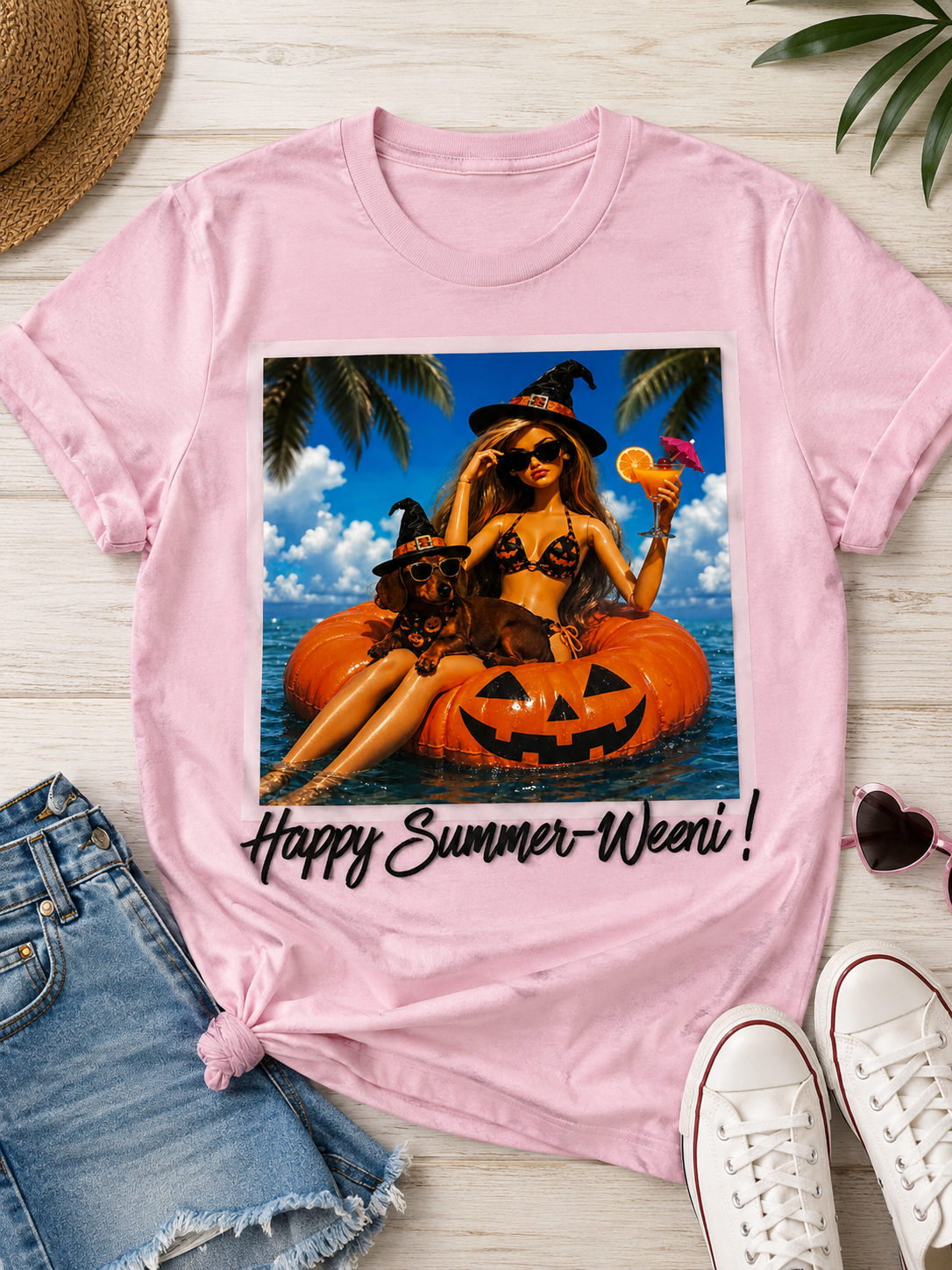 Happy Summer Weeni-DTF Tshirt Design