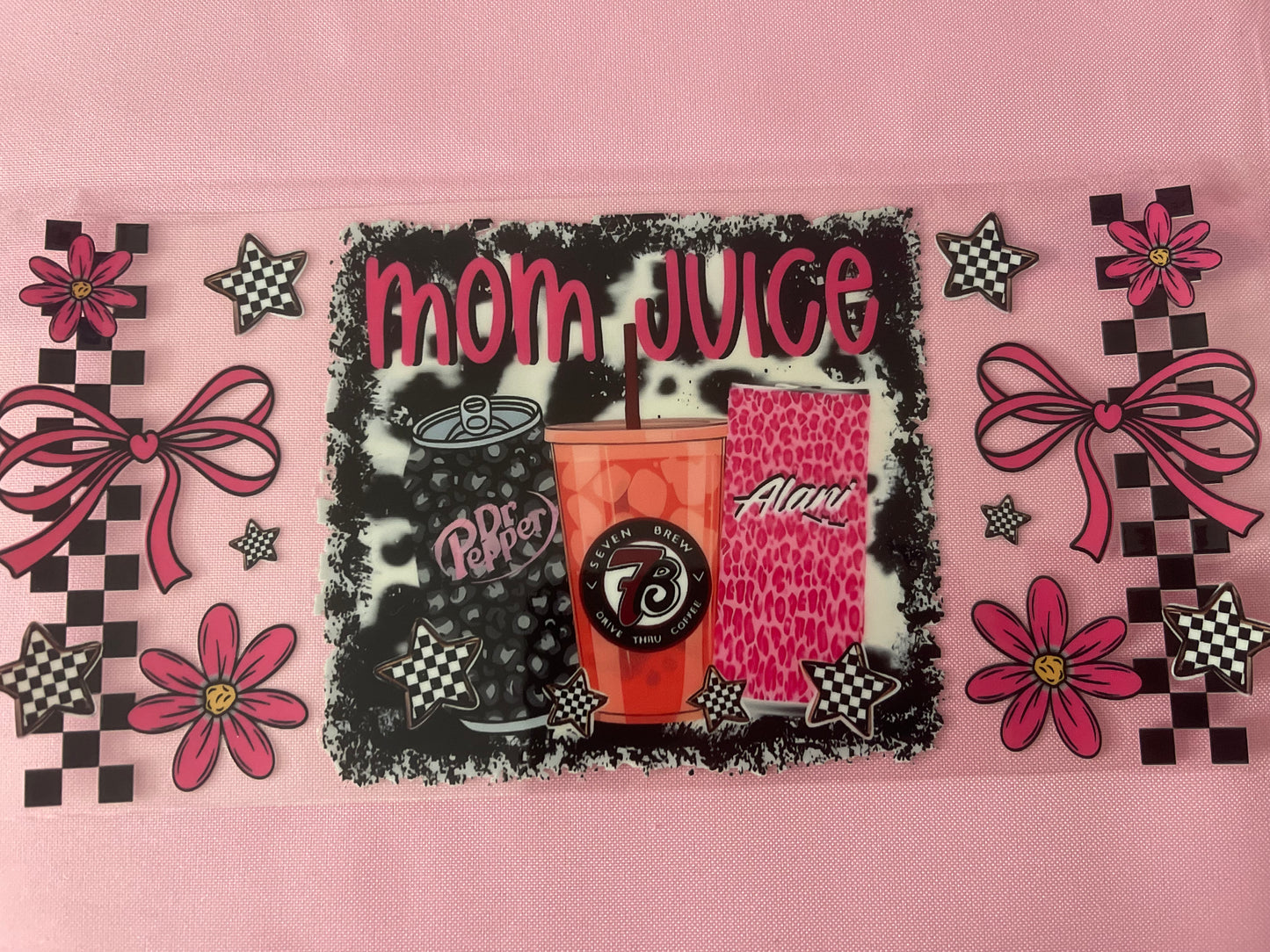 #190 Mom Juice-16oz UV Cup Wrap