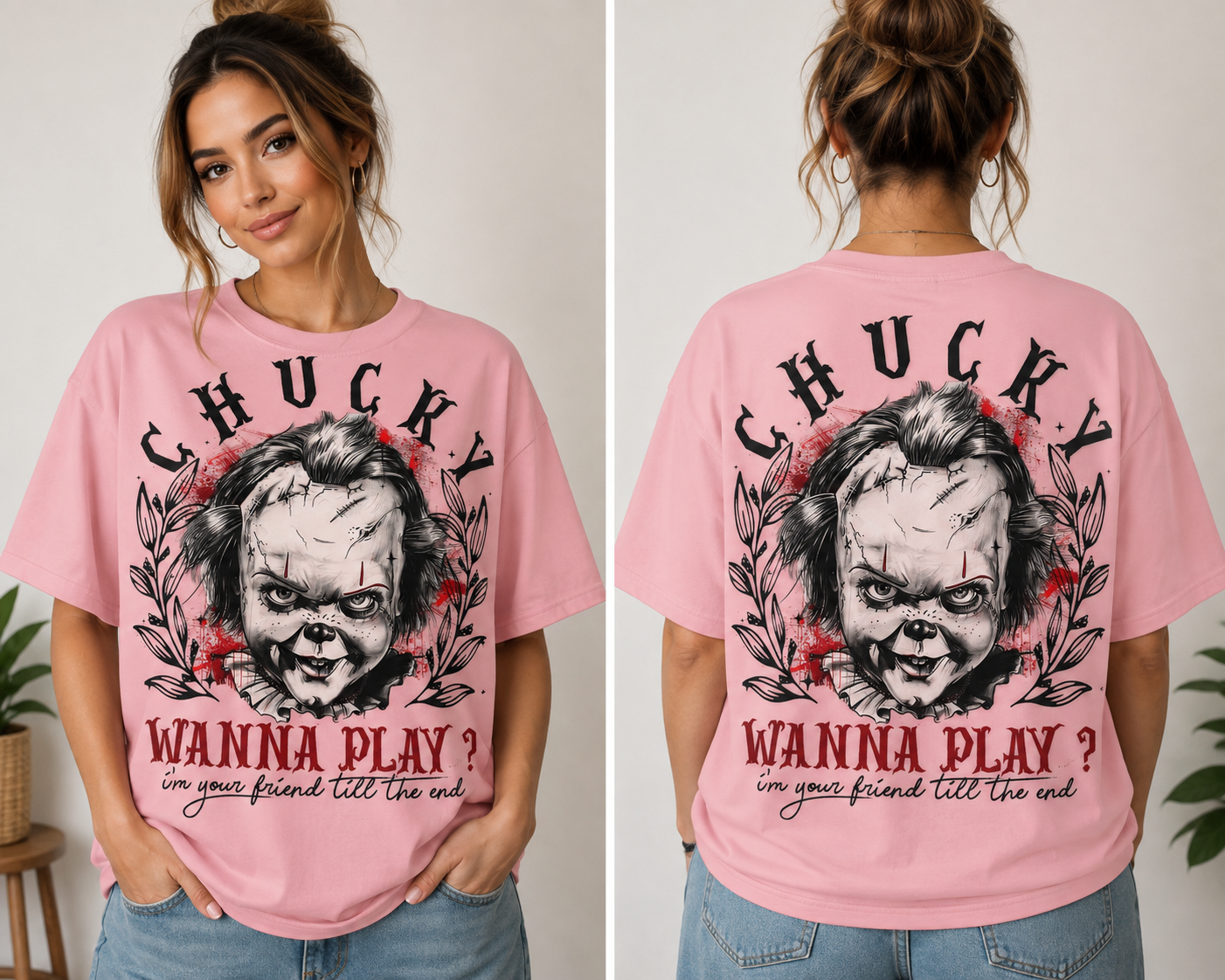 Wanna Play?- DTF T-shirt Design