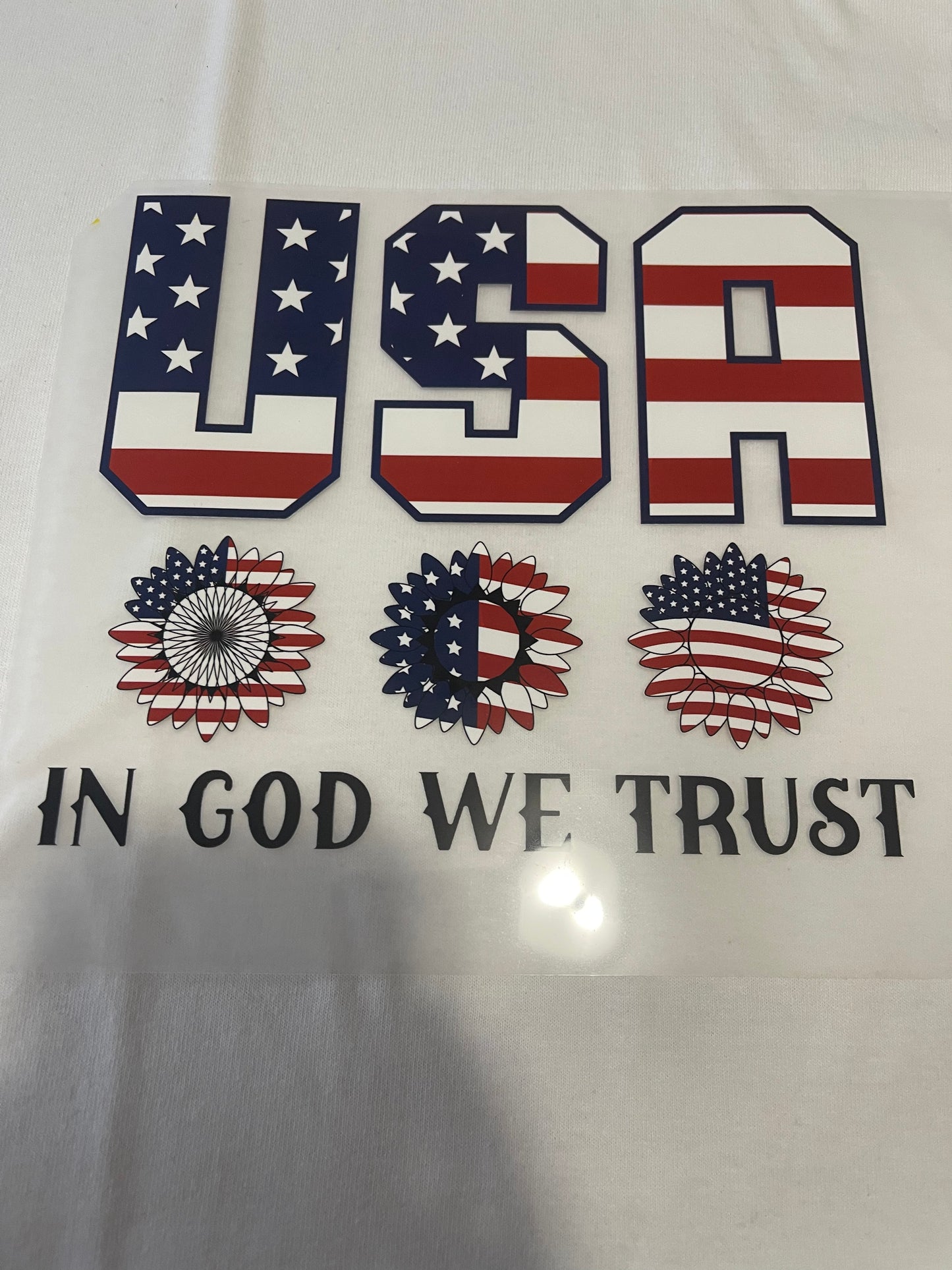 In God We Trust-Dtf T-shirt Design