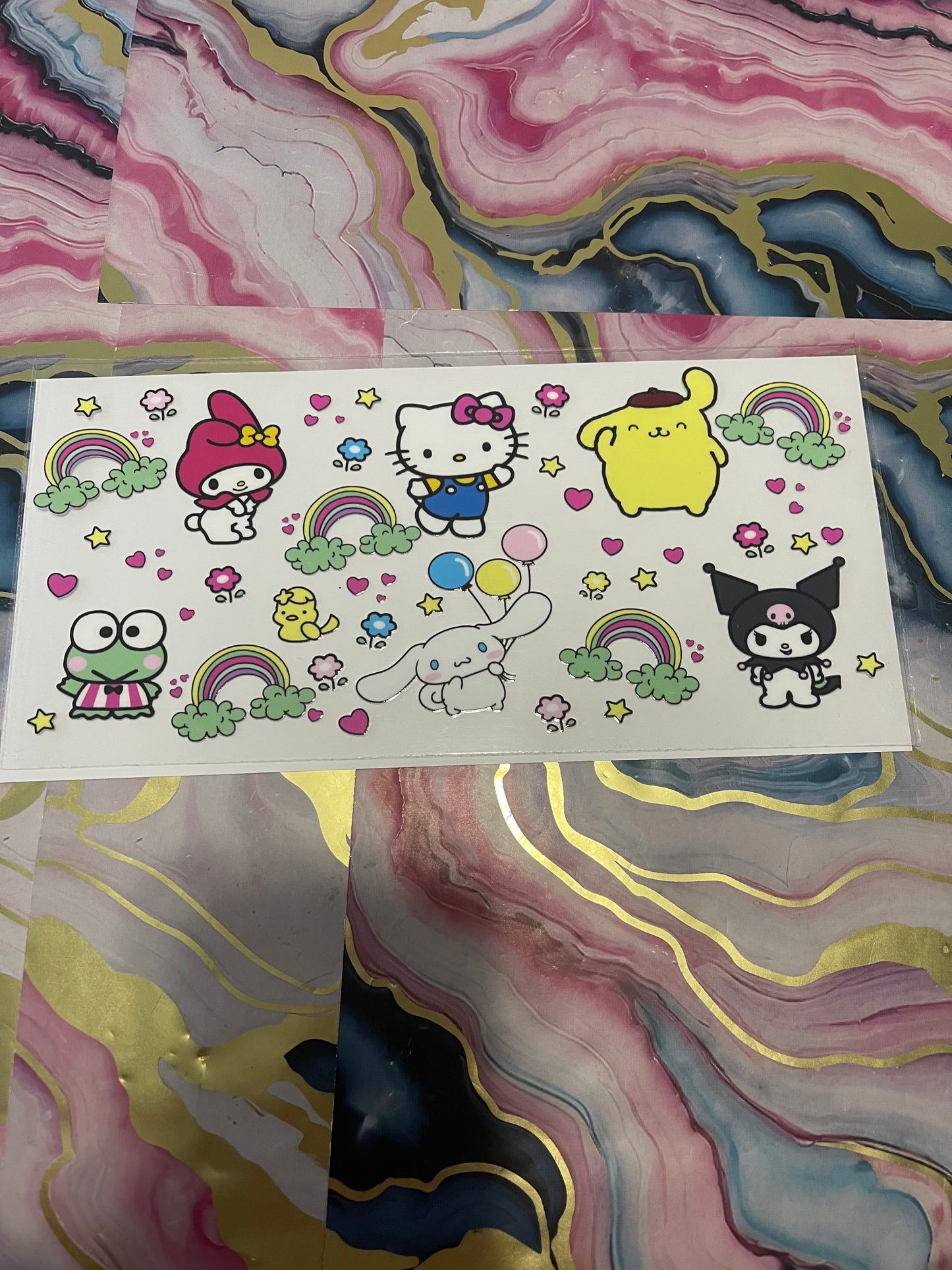 #78 HK & Friends~~UV DTF CUP WRAP