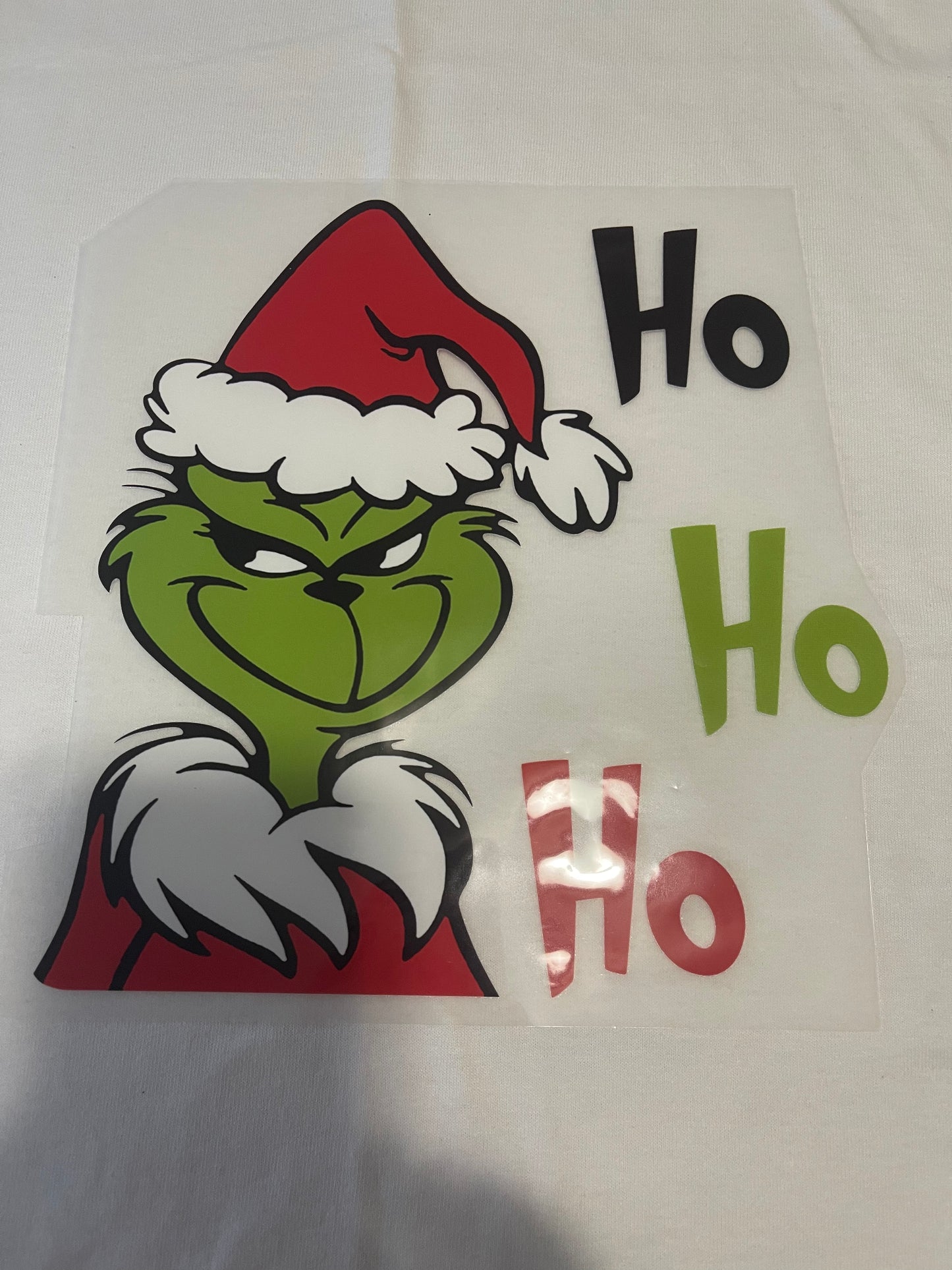 Green Guy Ho Ho Ho-Dtf T-shirt Design