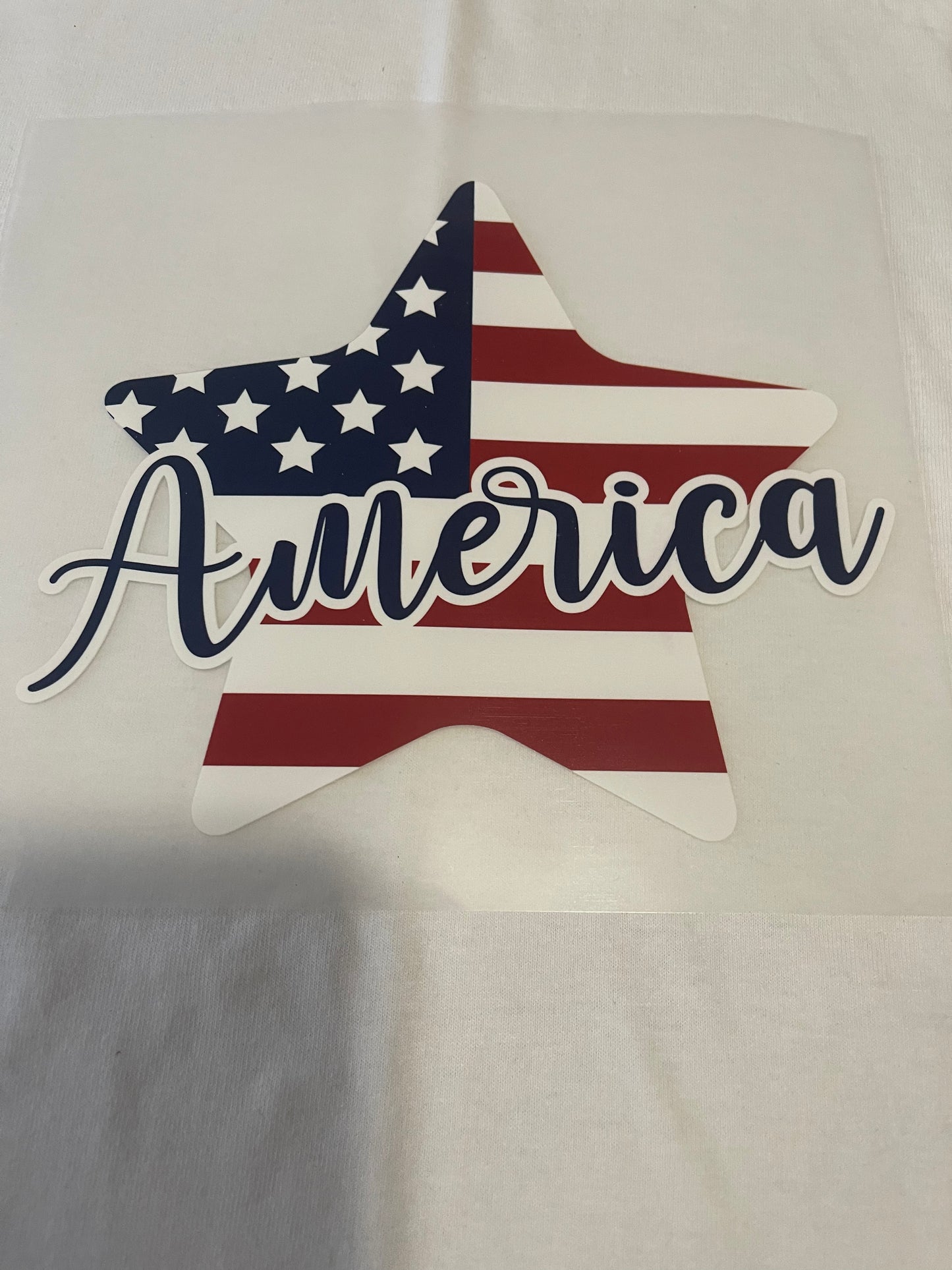 Star America-Dtf T-shirt Design
