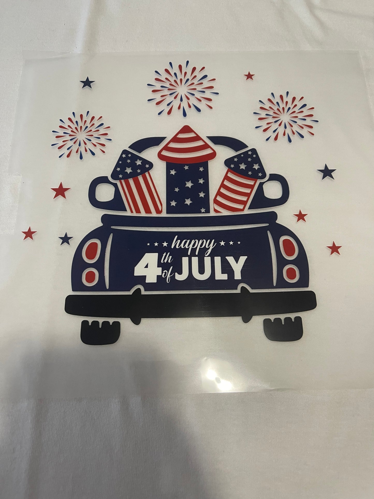 Blue Truck-Dtf T-shirt Design