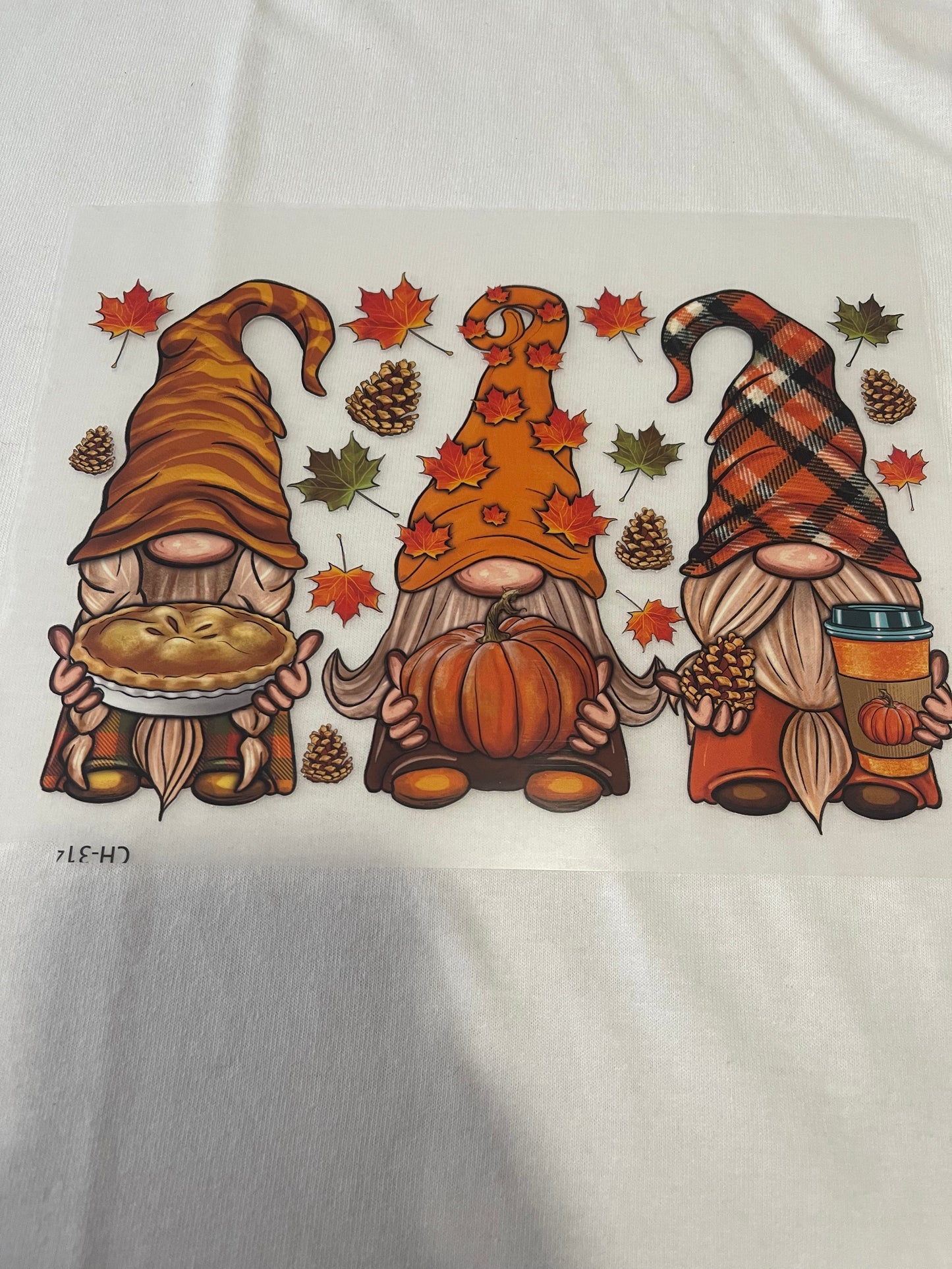 Fall Gnome-Dtf T-shit Design