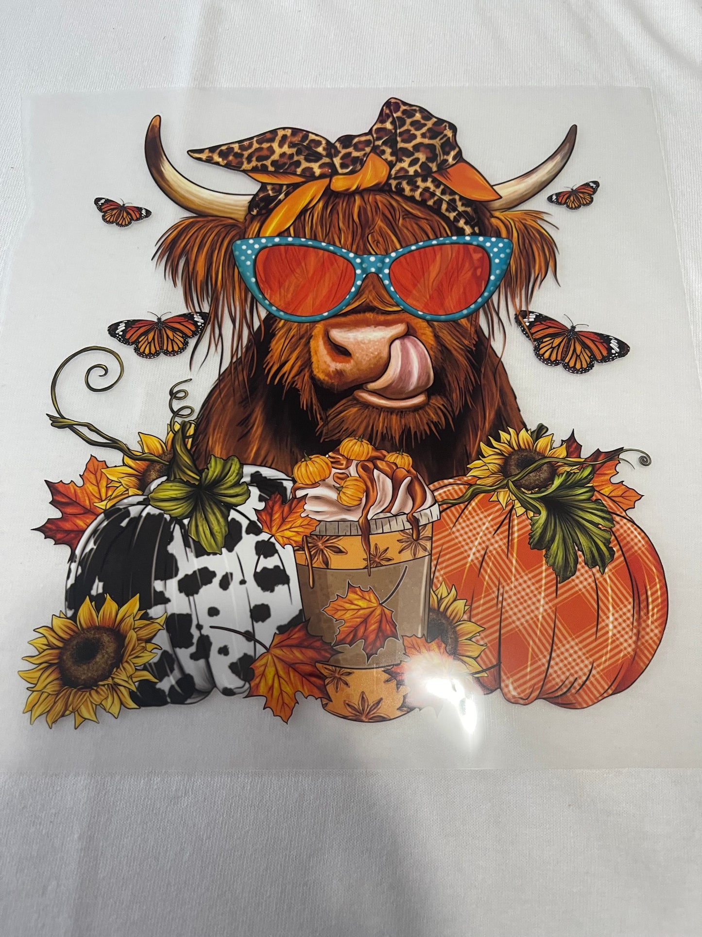 Sassy Cow-Dtf T-shirt Design