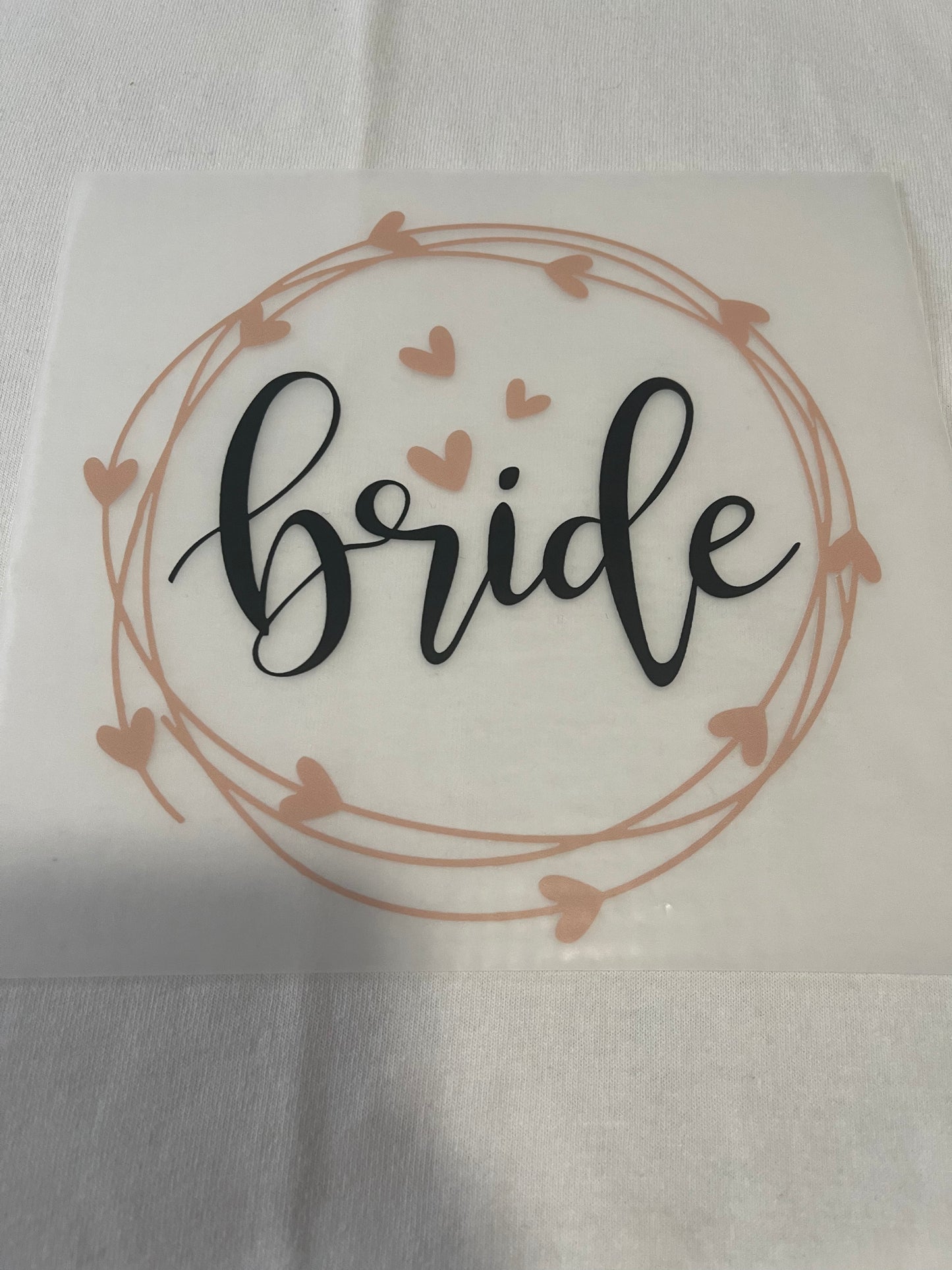Bride-Dtf T-shirt Design
