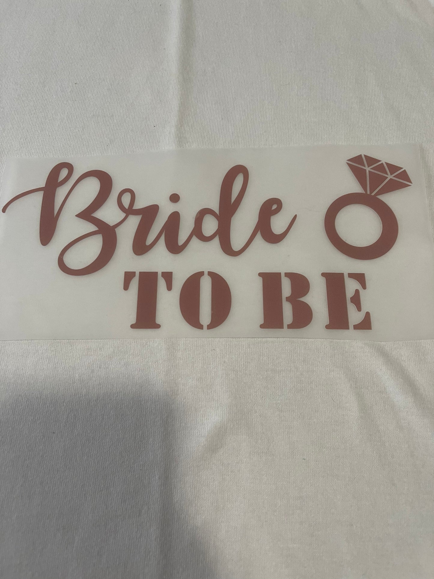 Bride To Be-Dtf T-shirt Design