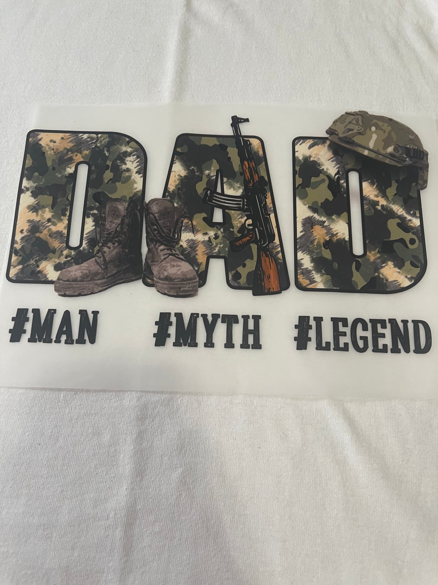Man Myth Legend-Dtf T-shirt Design
