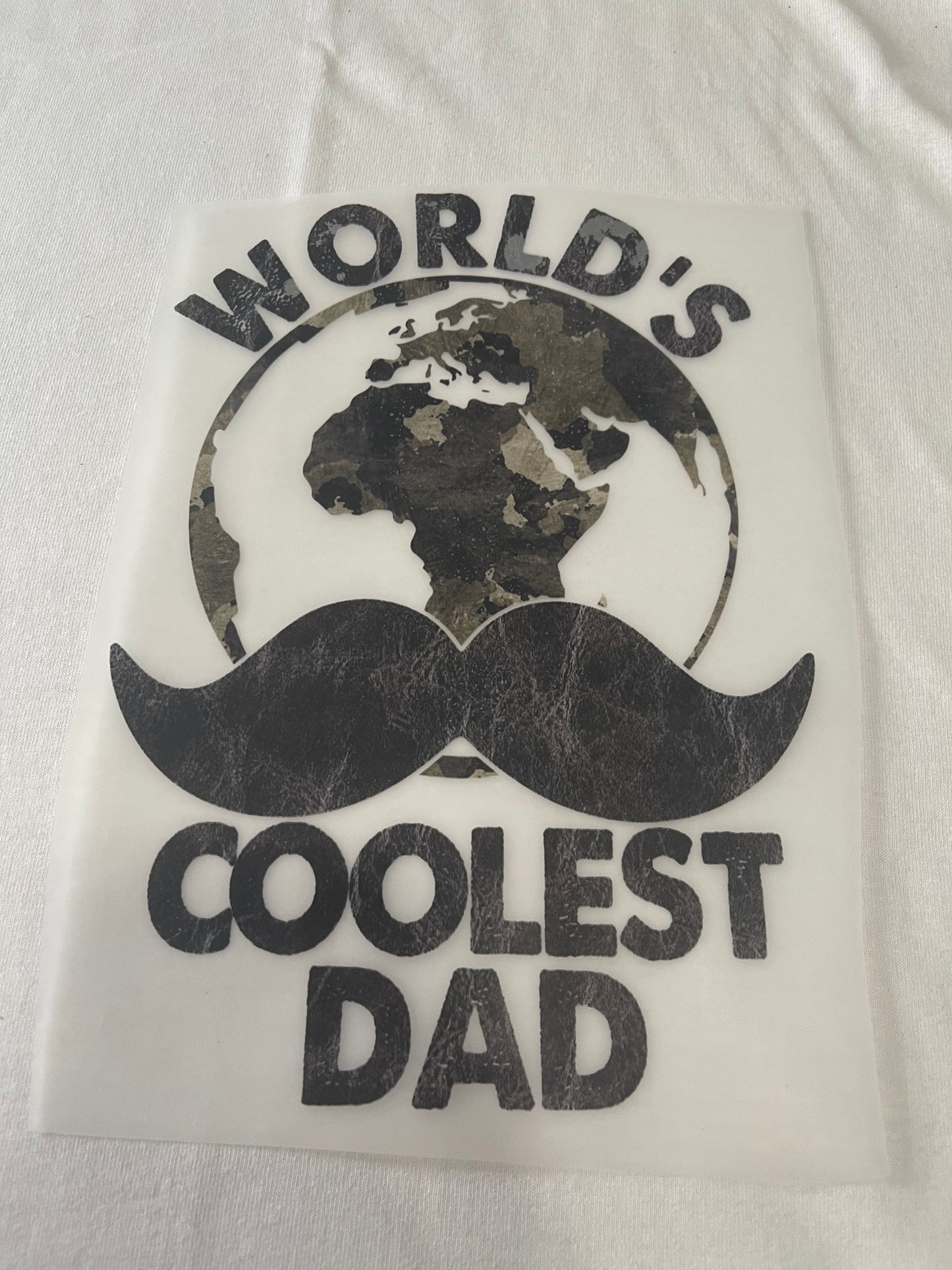Coolest Dad-Dtf T-shirt Design