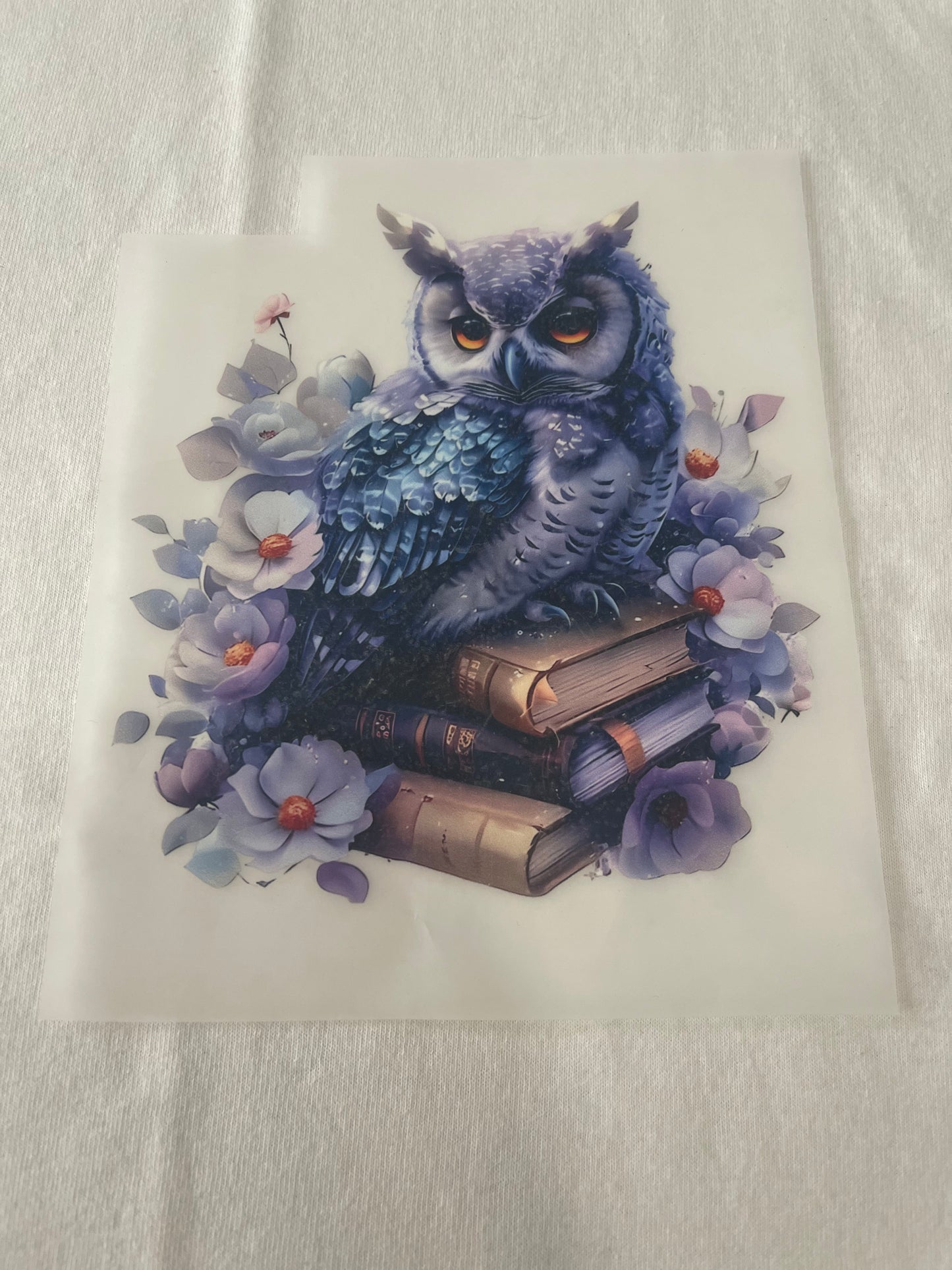 Free Spirit Owl-Dtf T-shirt Design