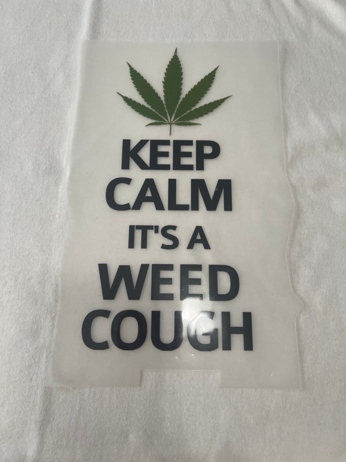 Keep Calm-Dtf T-shirt Design