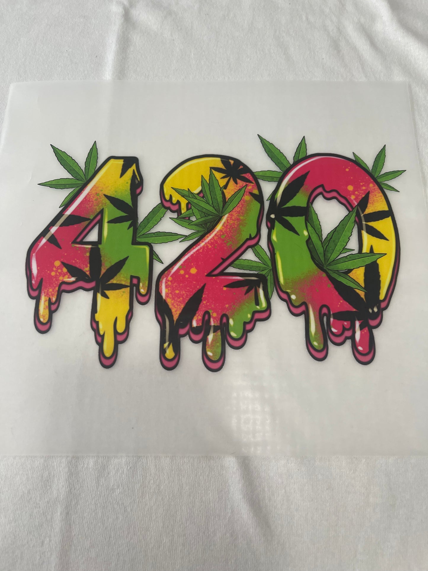 420 Green Tree-Dtf T-shirt Design