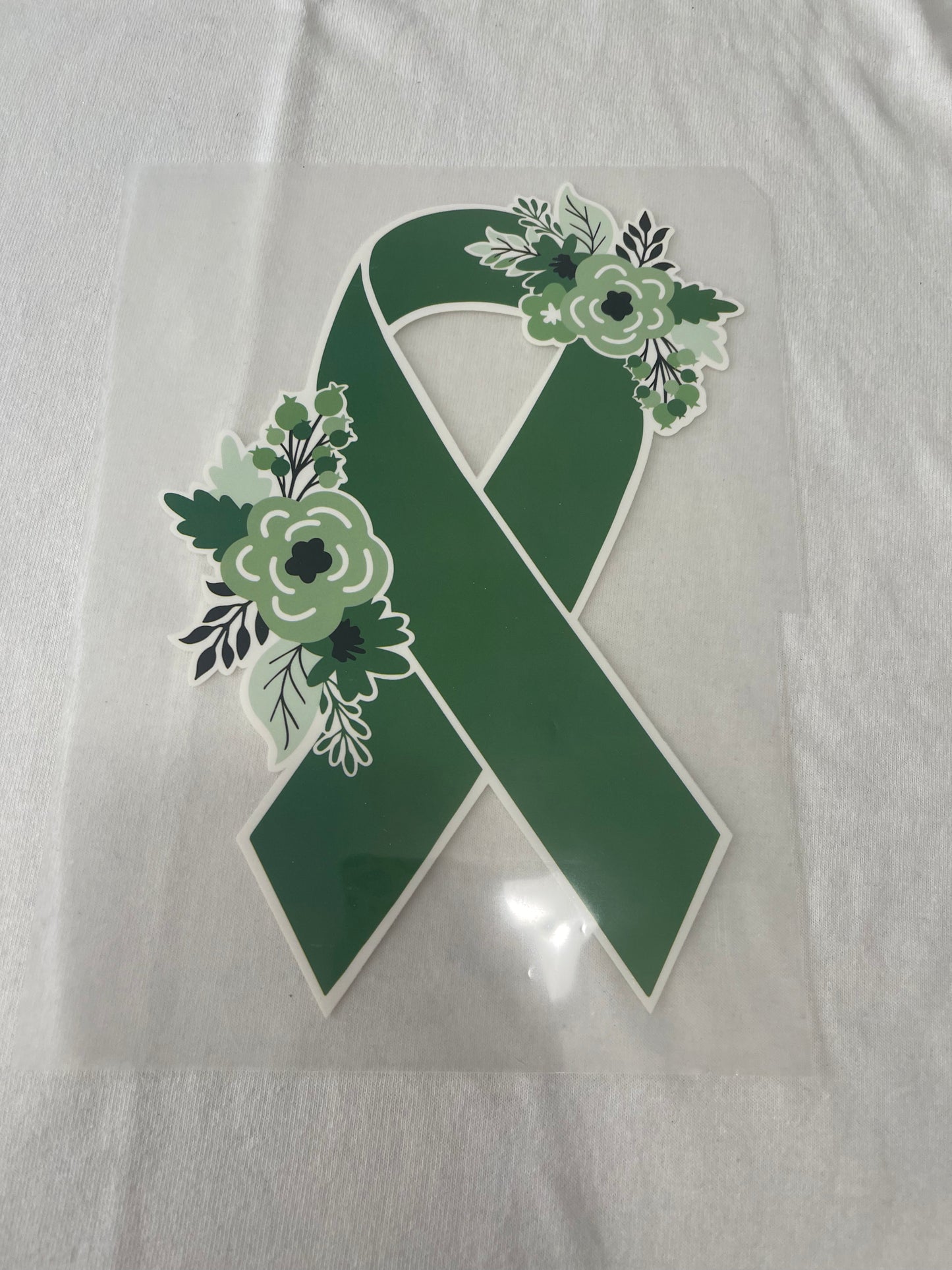 Ribbon Mental Health-Dtf T-shirt Design
