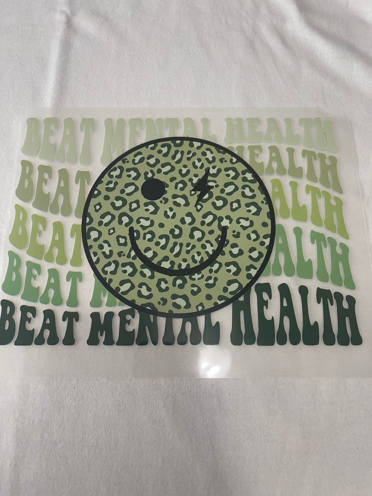 Beat Mental Health-Dtf t-shirt Design