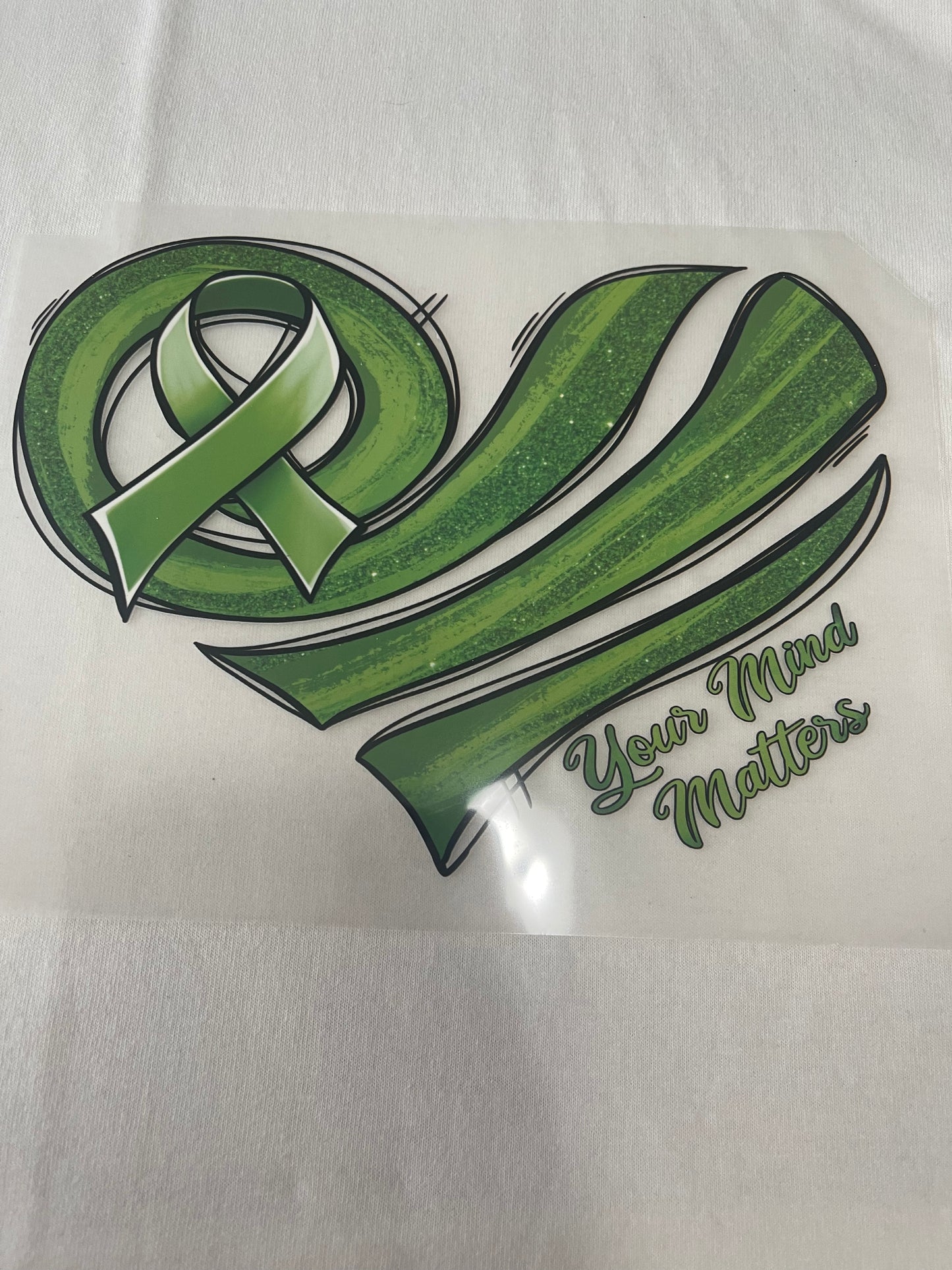 Your Mind Matters Mental Health-Dtf T-shirt Design