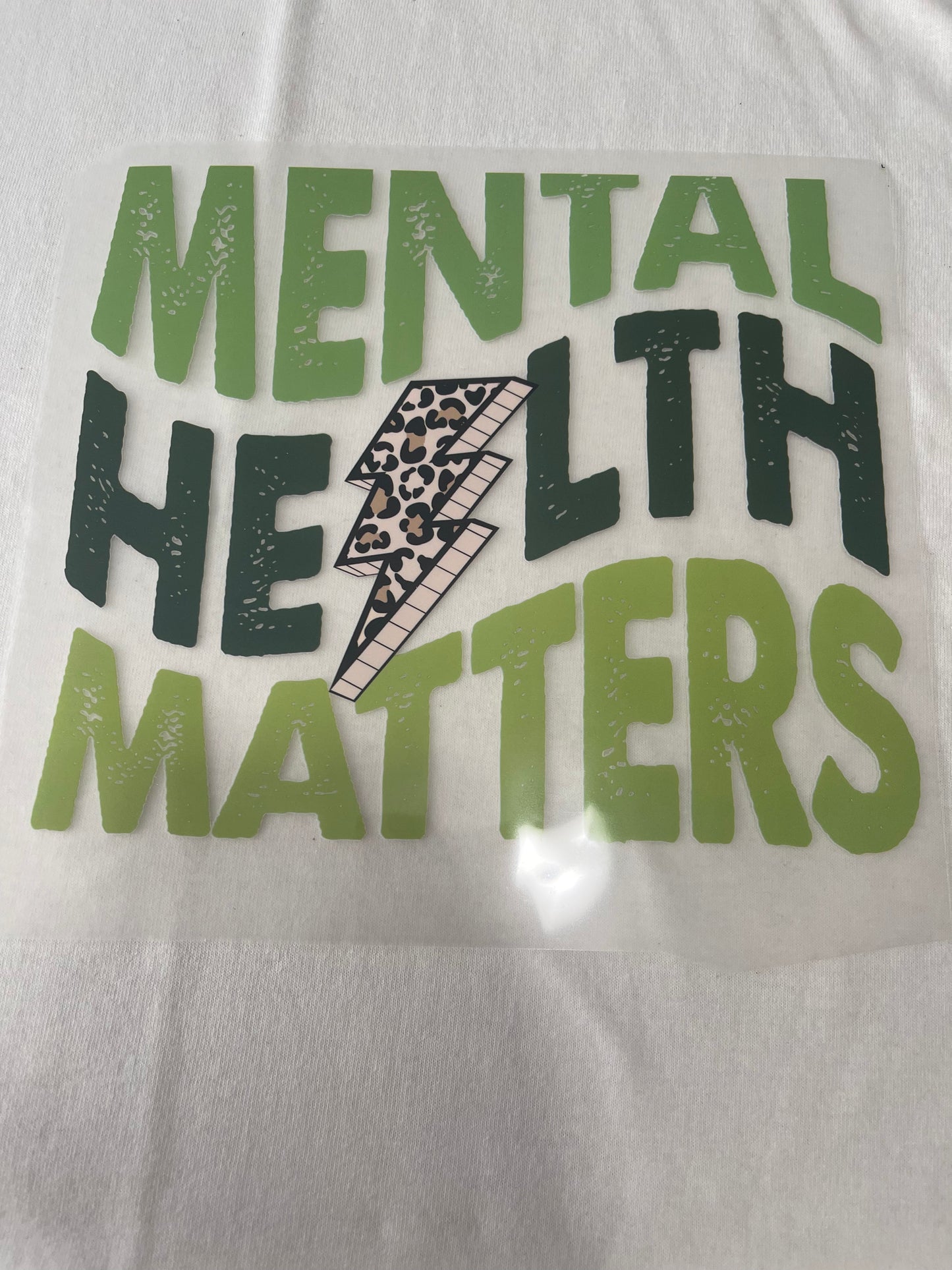 Mental Health Matters-Dtf T-shirt Design